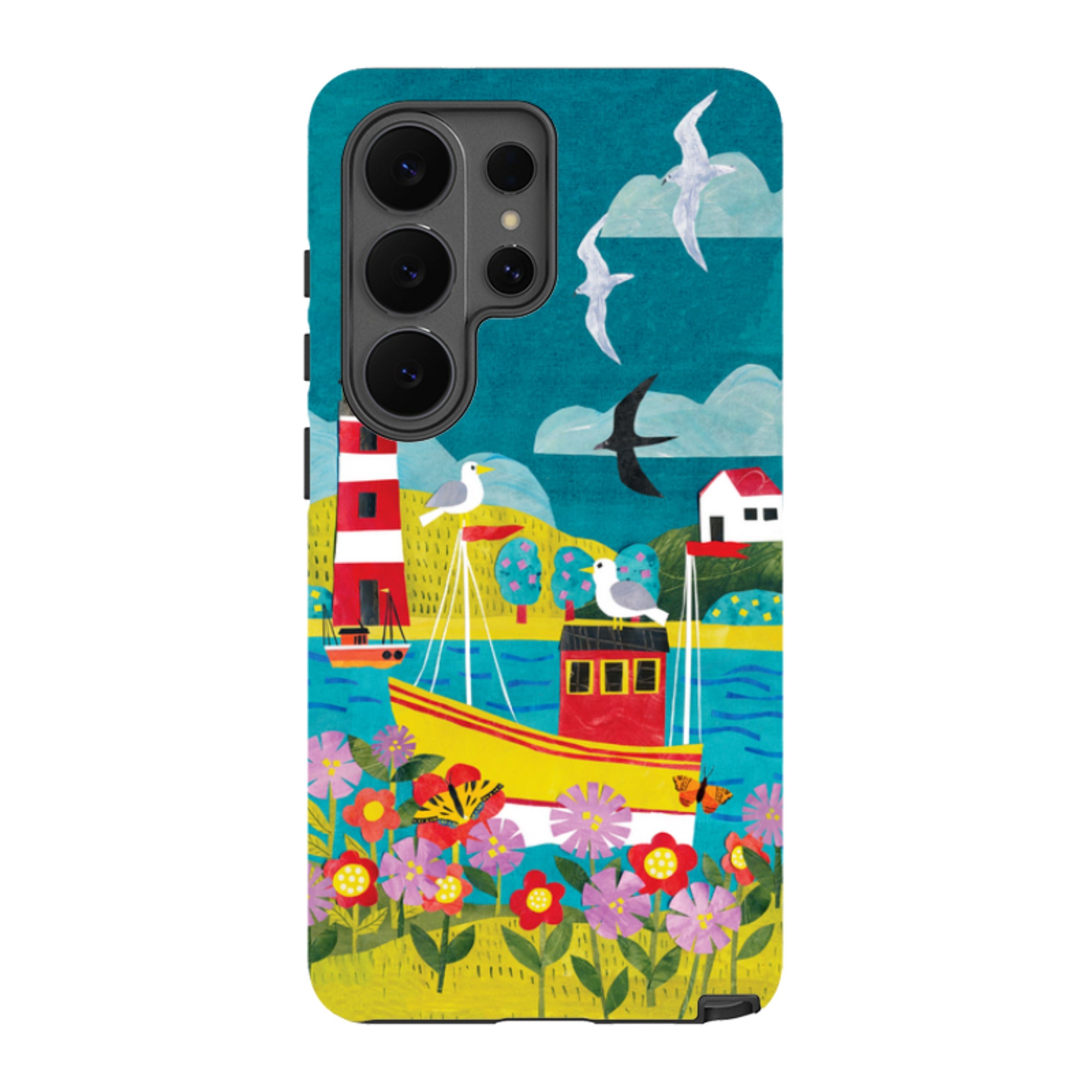 Samsung Tough  Case - Fishing Boat By Tracey English