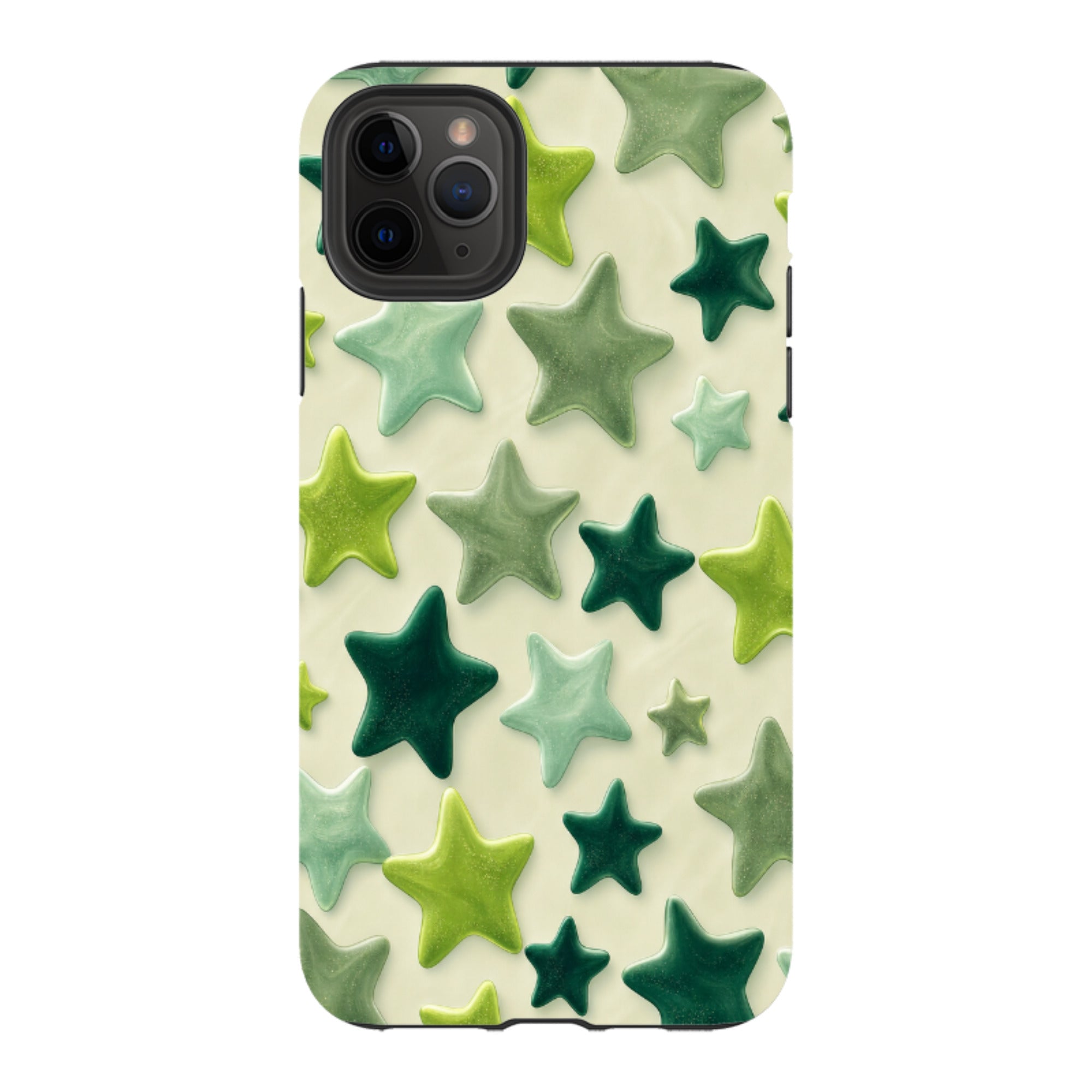 iPhone Tough Case - Sage Green Star
