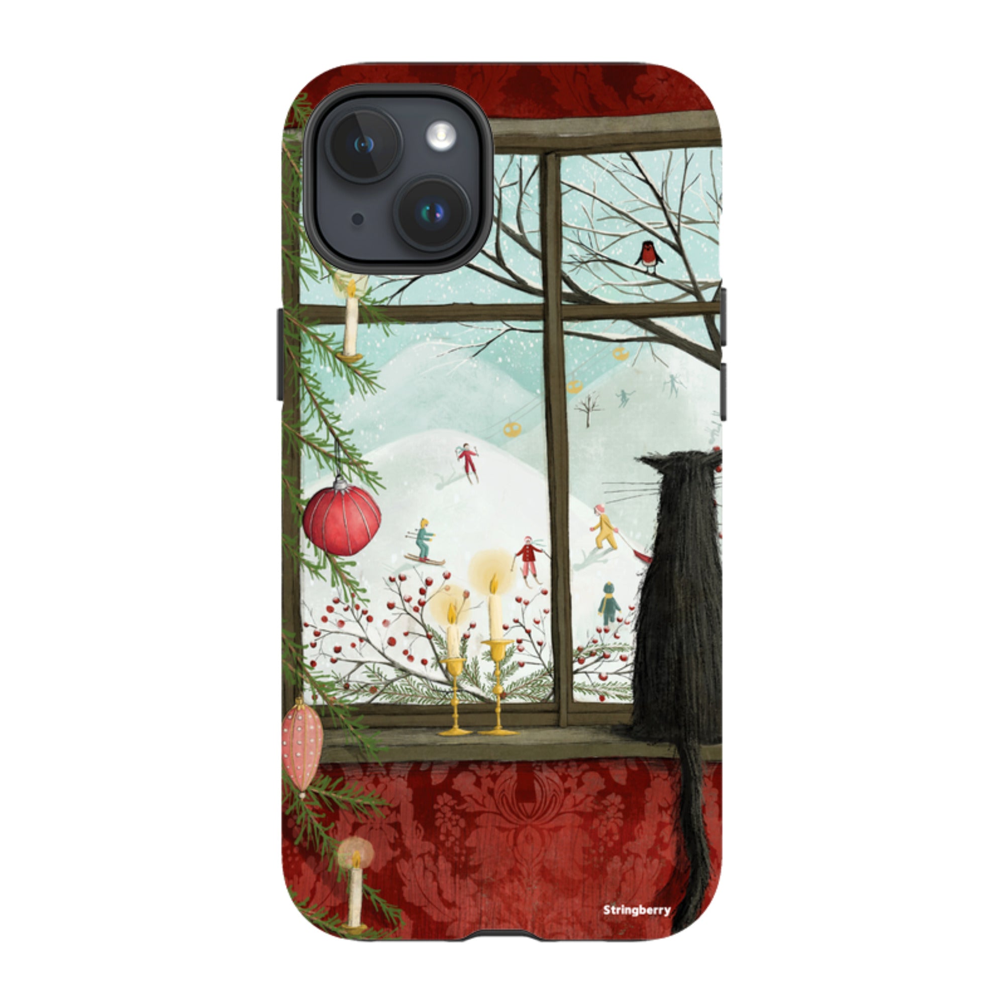 iPhone MagSafe Tough Case - Christmas Window By Maja Lindberg