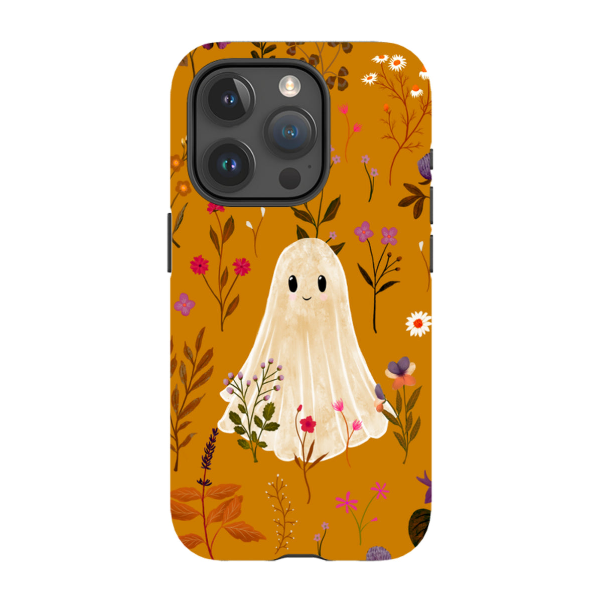iPhone Tough Case - Ghost in the Garden - Spice Multi By Katherine Quinn