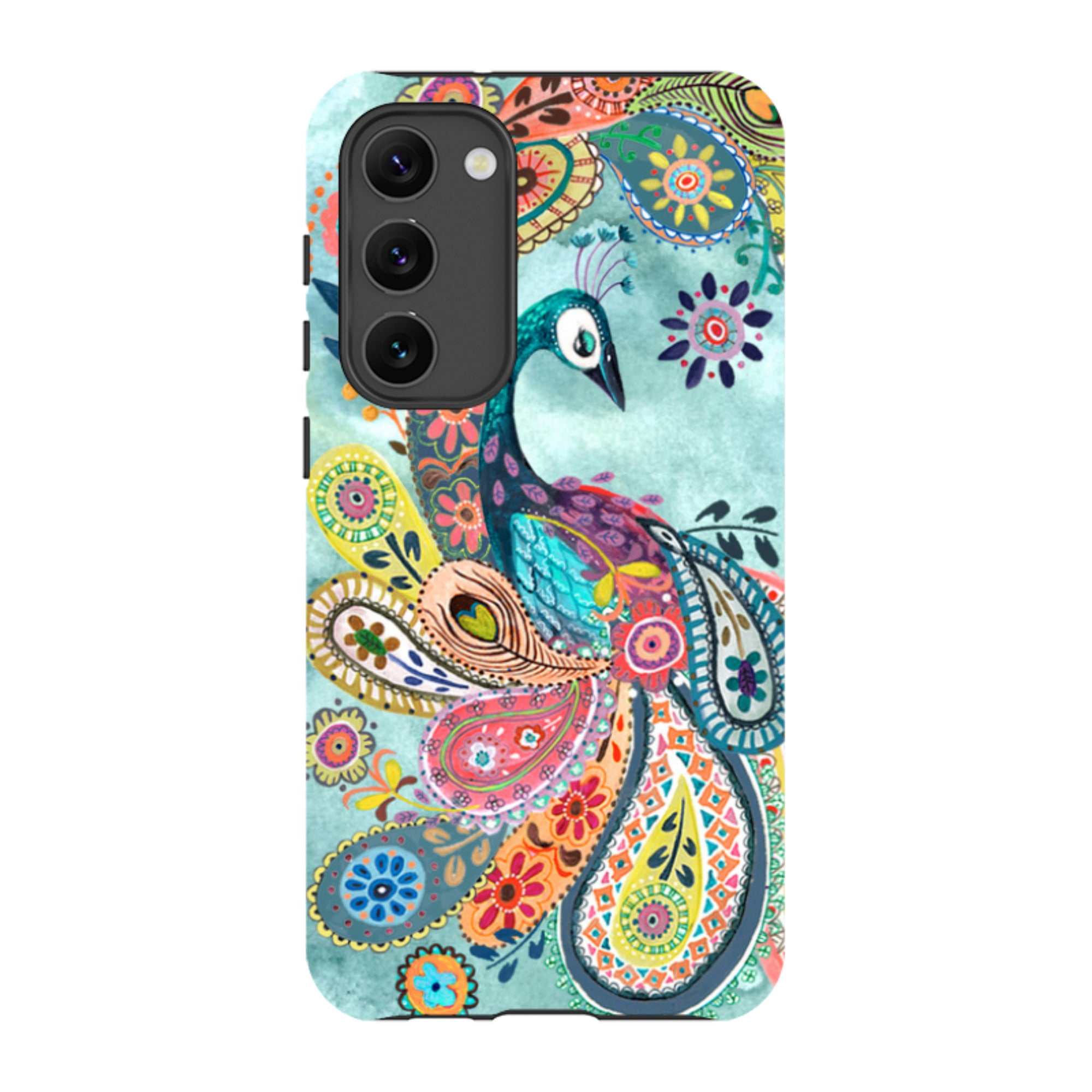 Samsung Tough Case - Peacock Dreams By Caroline Bonne Muller