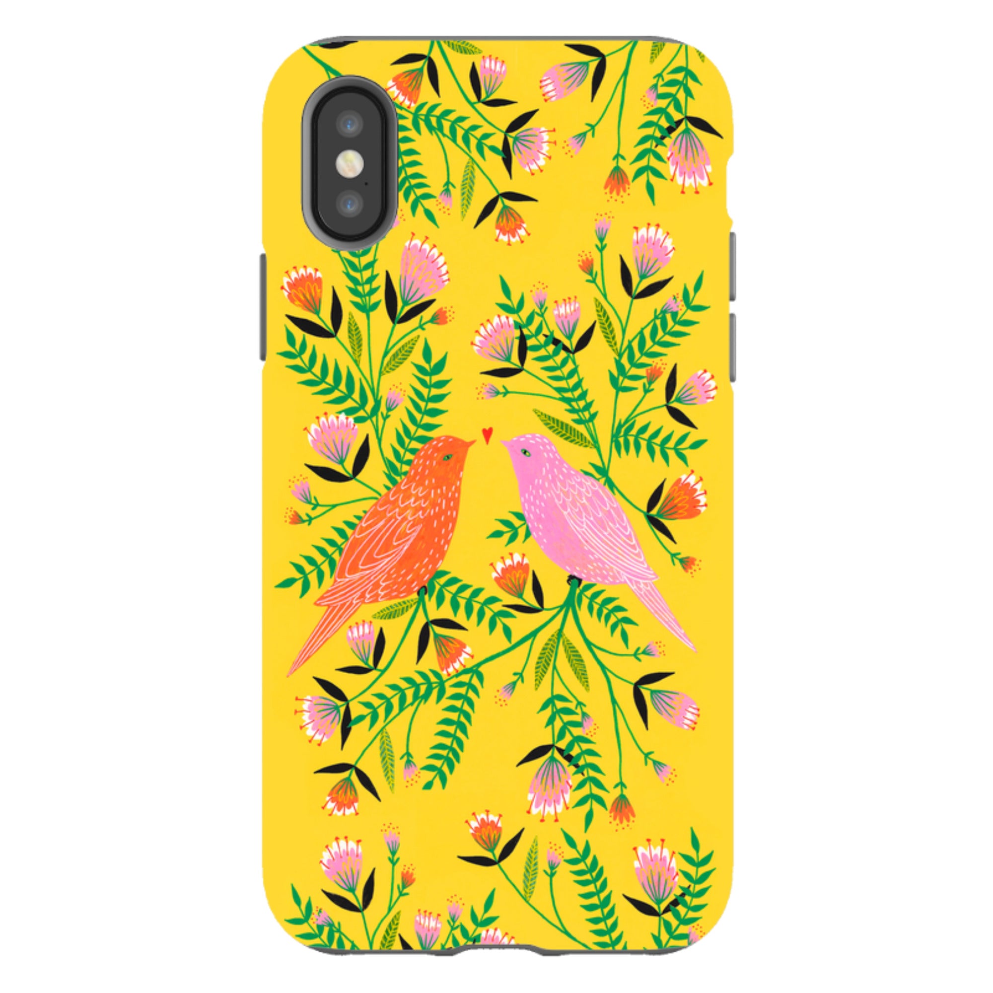 iPhone Tough Case - Love Birds By Lee Foster Wilson