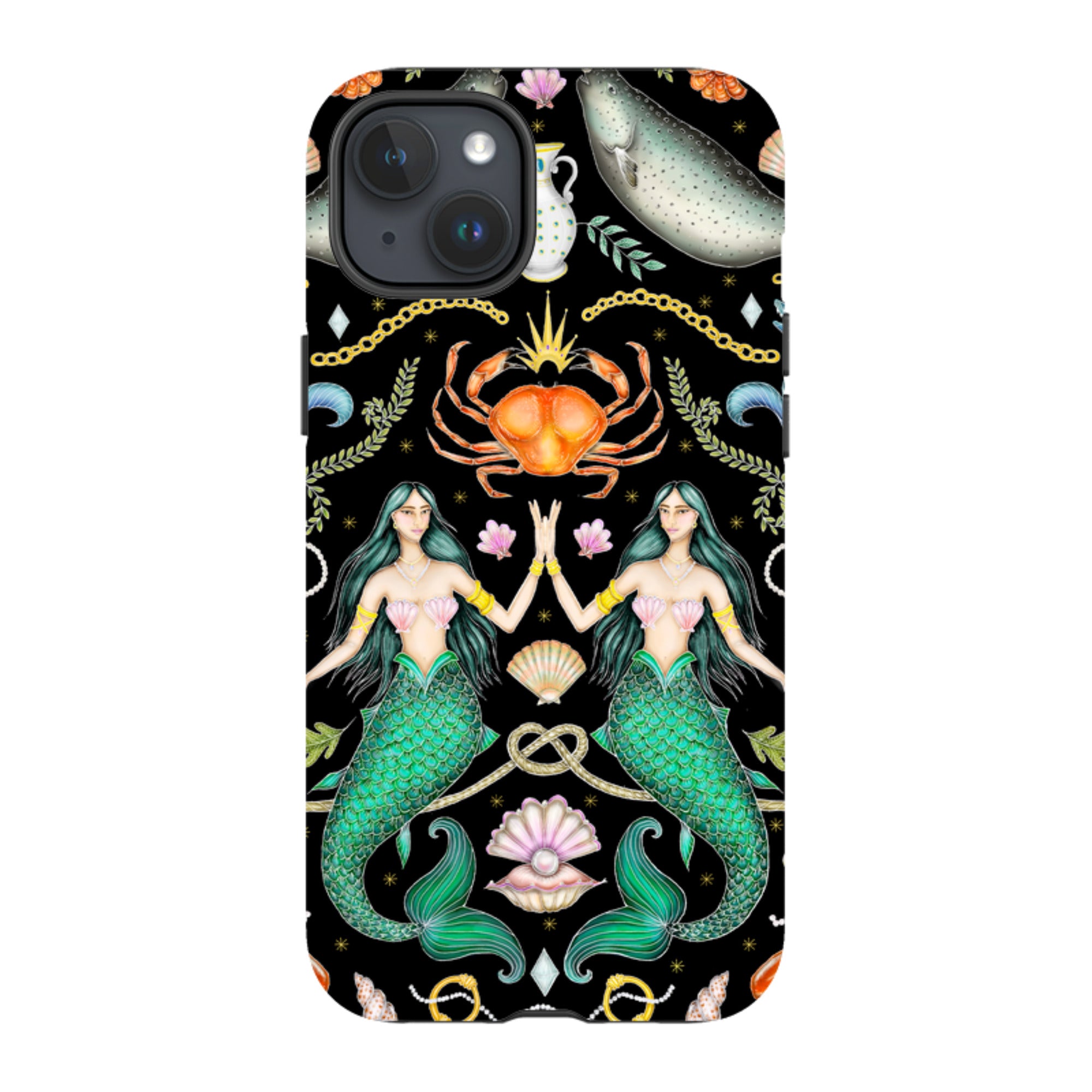 iPhone Tough Case - Tritons Treasure By Catherine Rowe