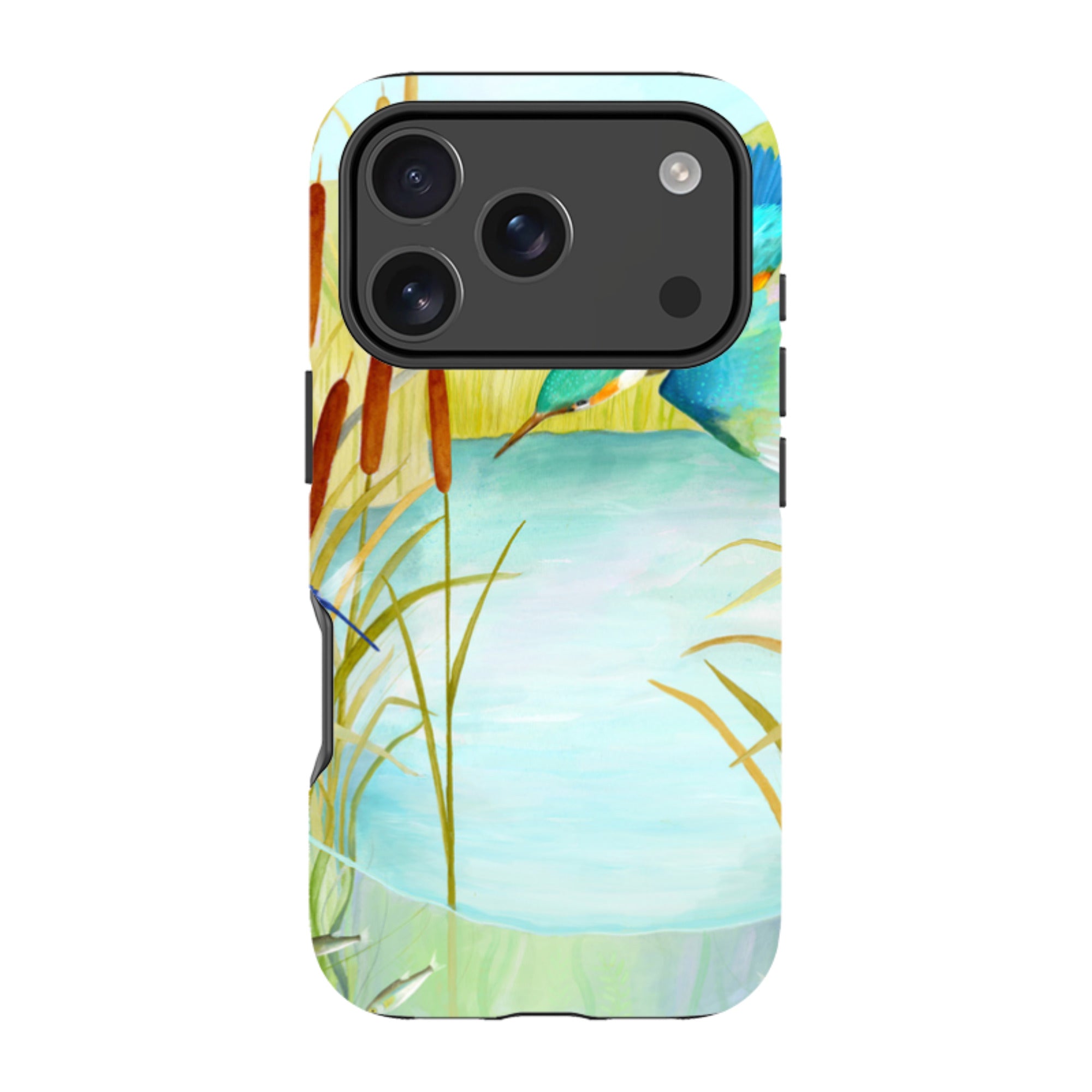 iPhone Tough Case - Kingfisher By Bex Parkin