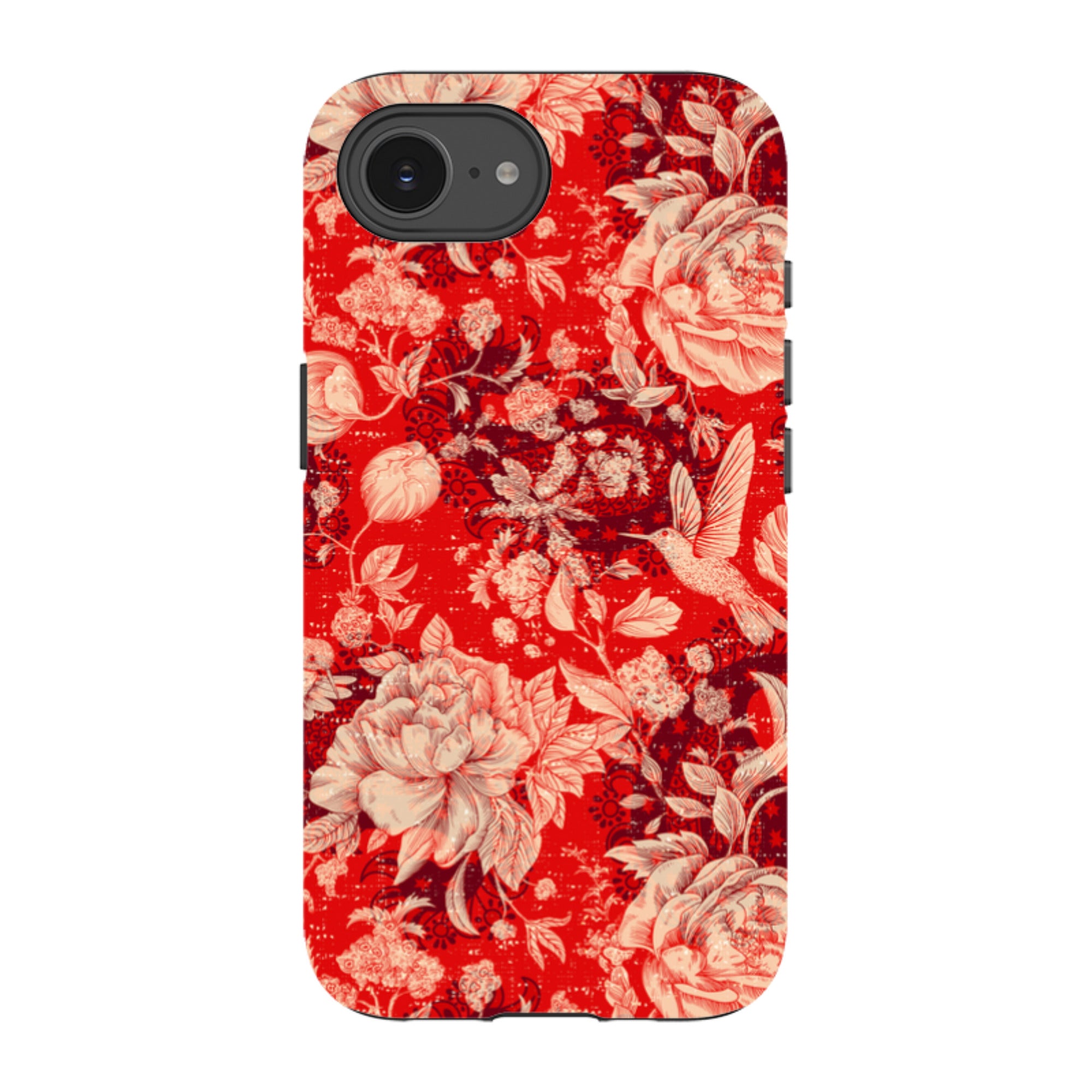 iPhone Tough Case - Red Peonies