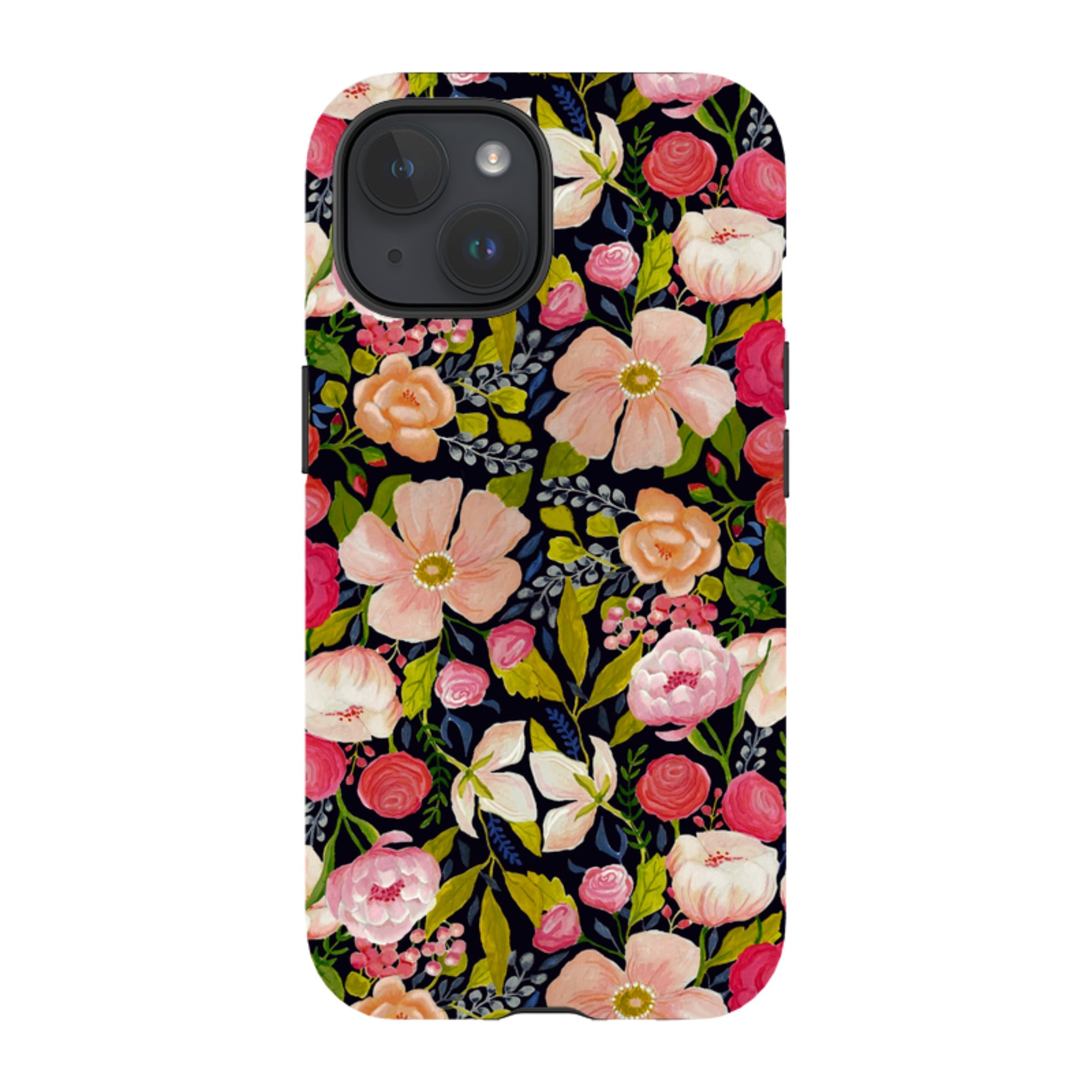 iPhone Tough Case - Vintage Roses By Bex Parkin