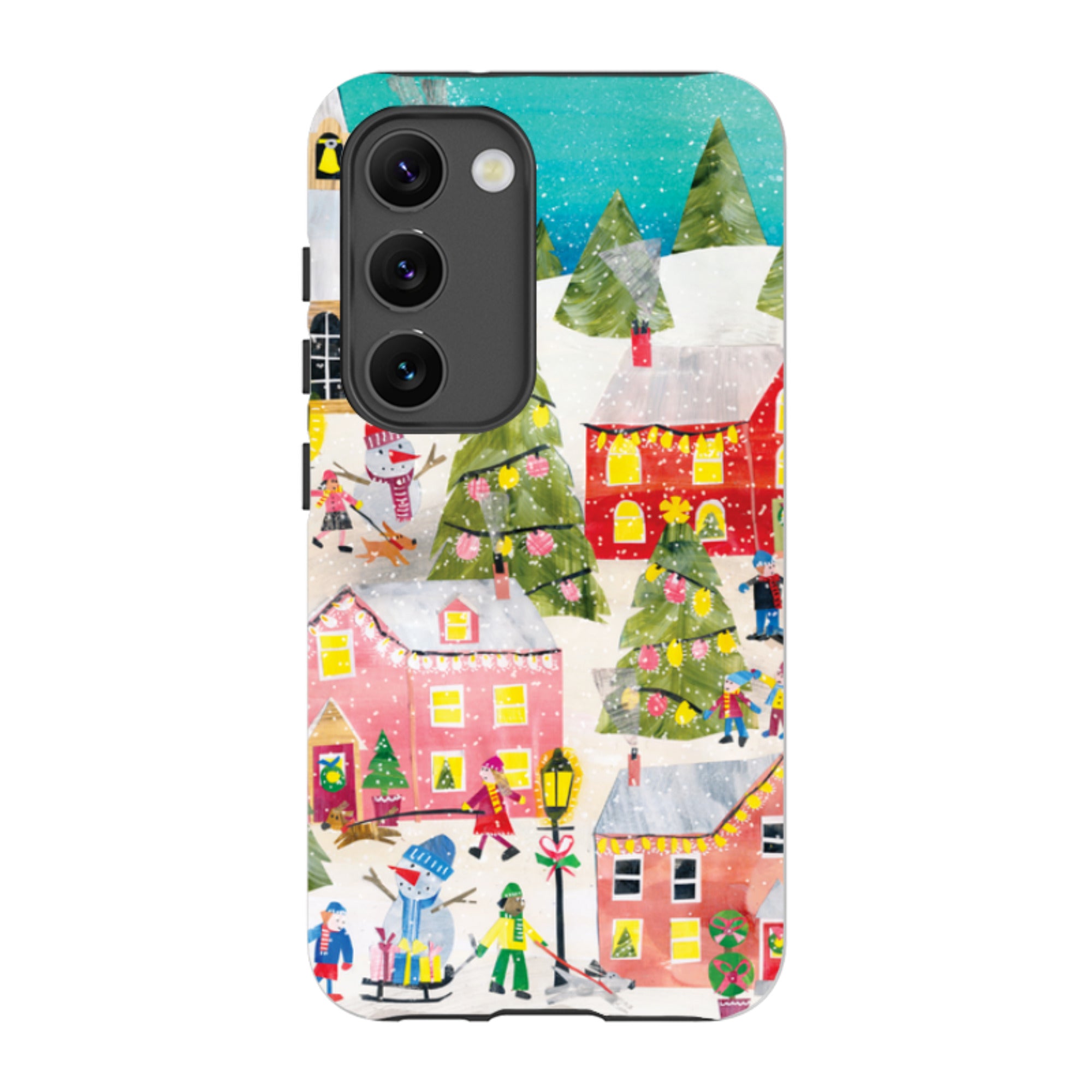 Samsung Tough Case - Winter Village By Tracey English