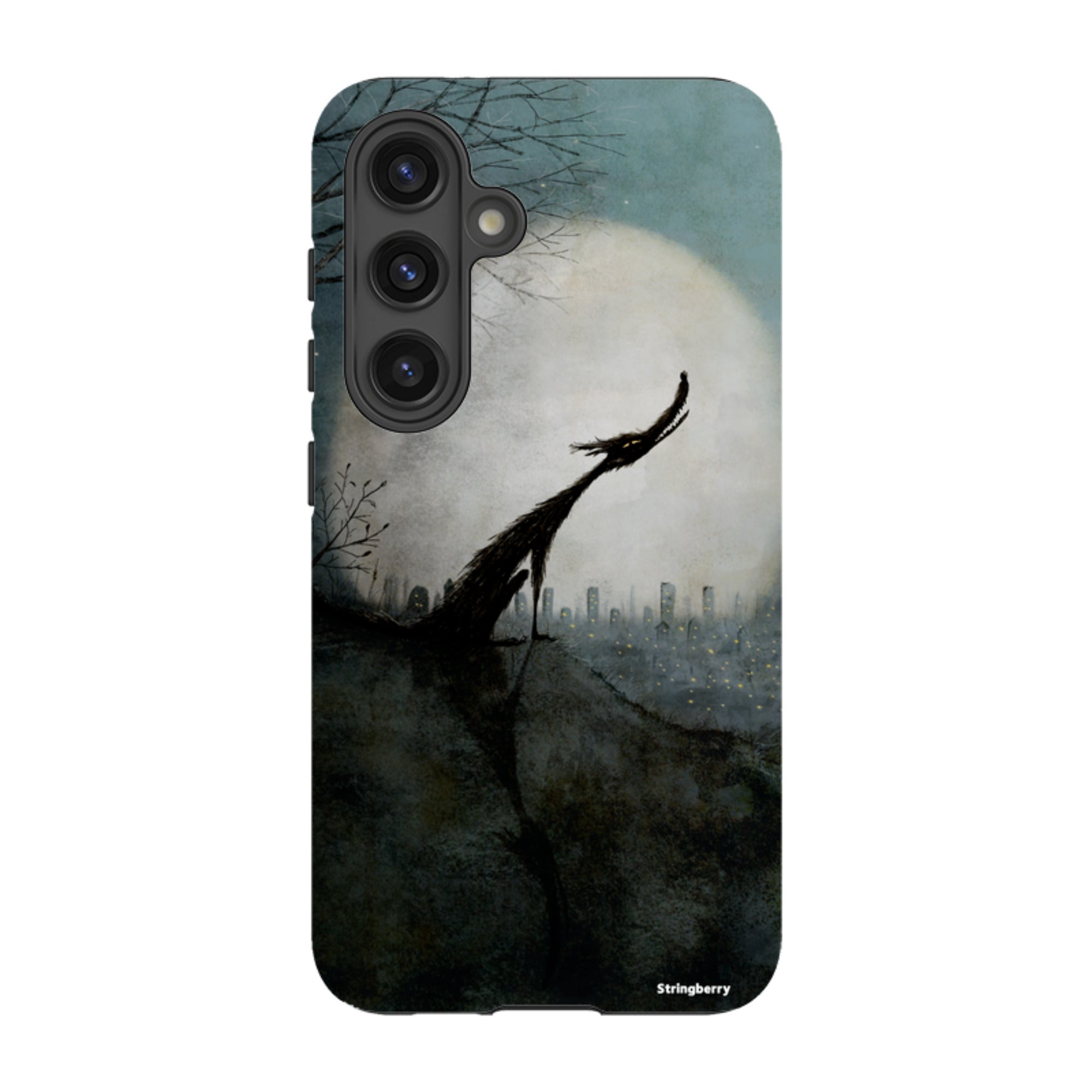 Samsung Tough Case - Wolf Moon By Maja Lindberg