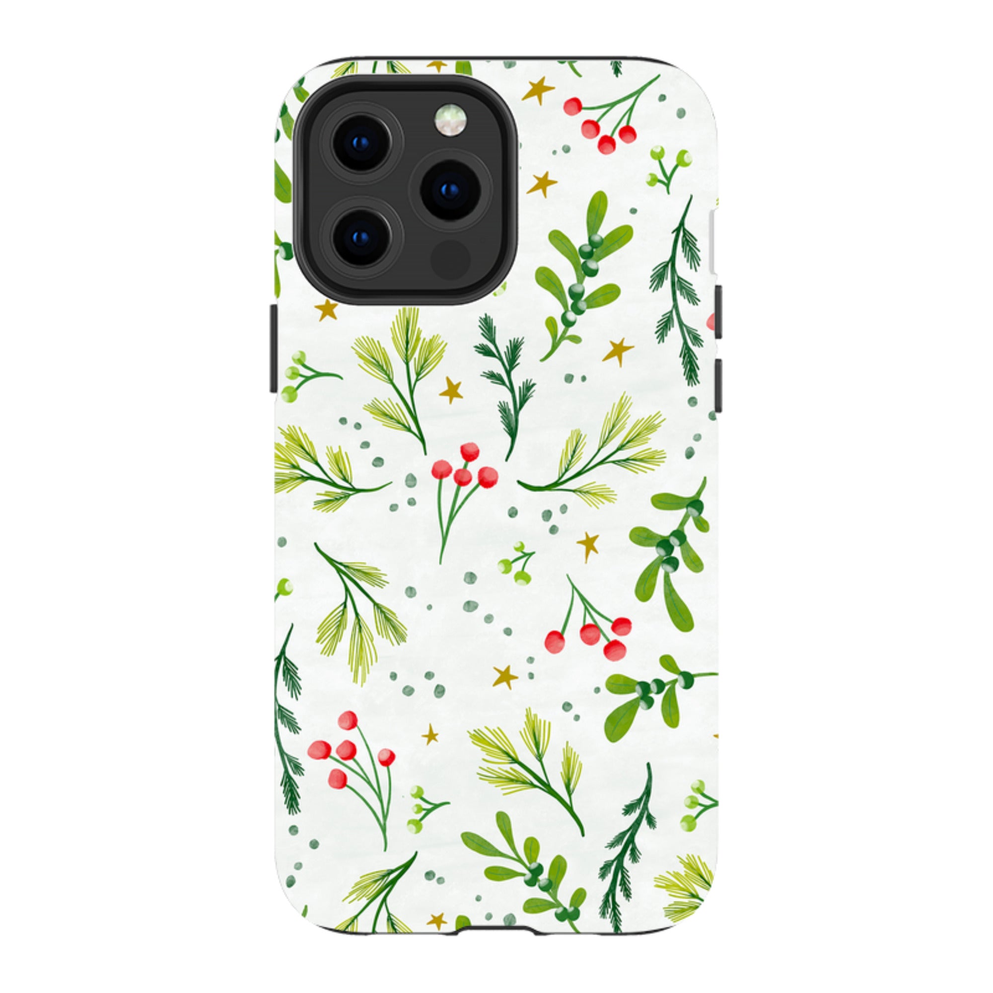 iPhone MagSafe Tough Case -  Christmas Stars By Katherine Quinn