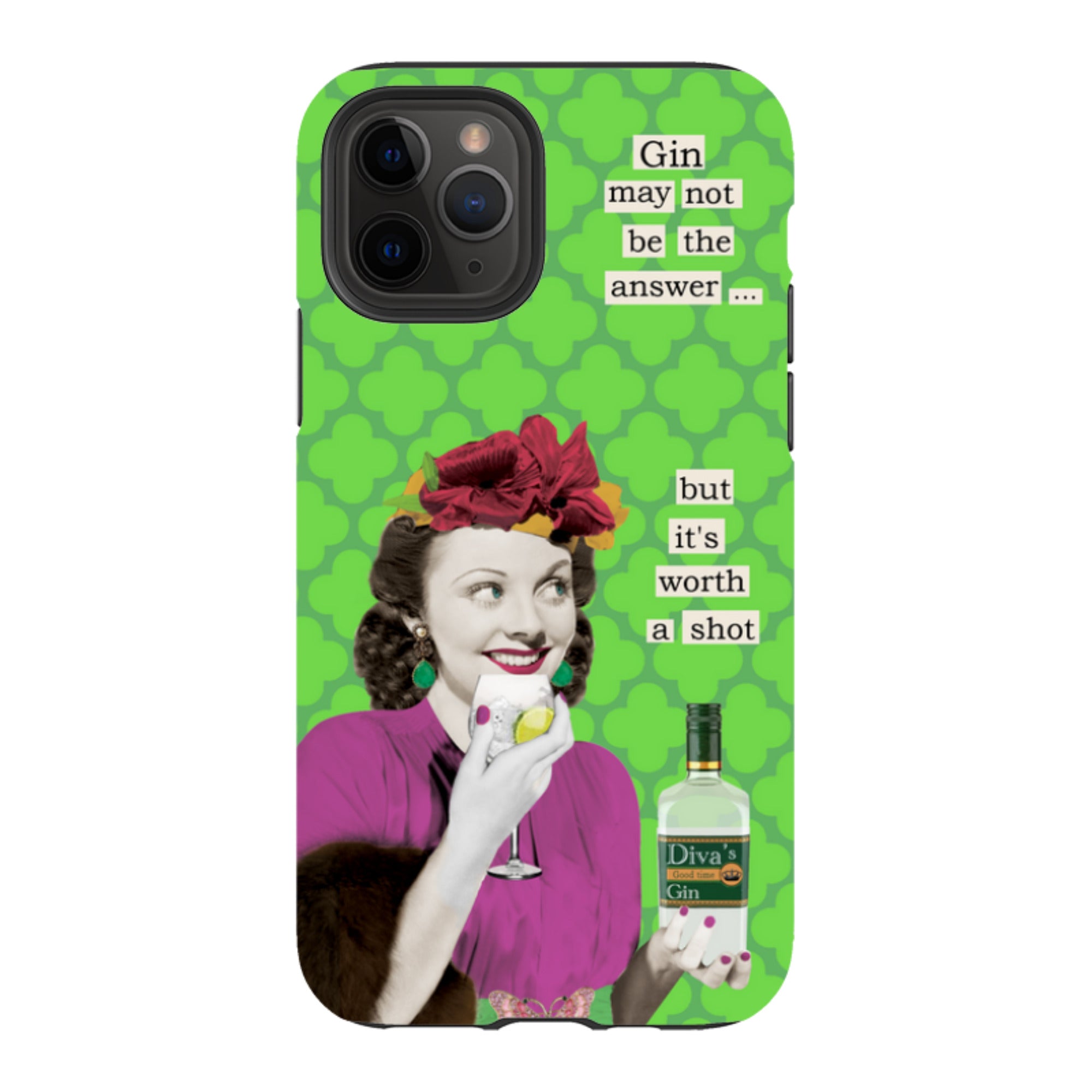iPhone Tough Case - Gin By Clare Jordan