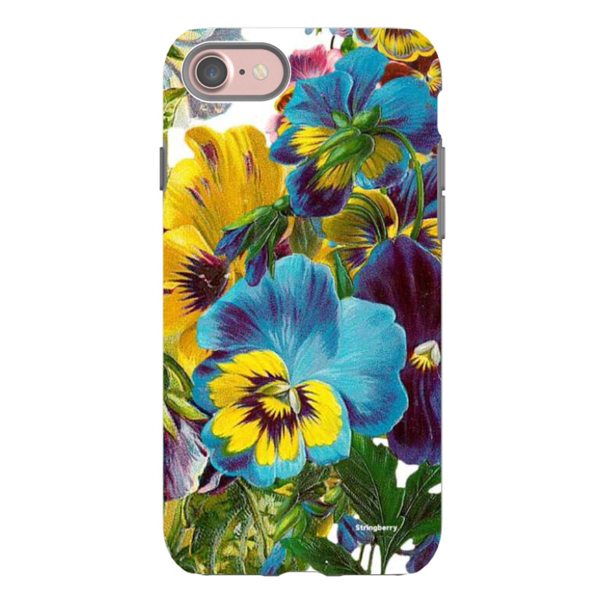 iPhone Tough Case - Blue Garden