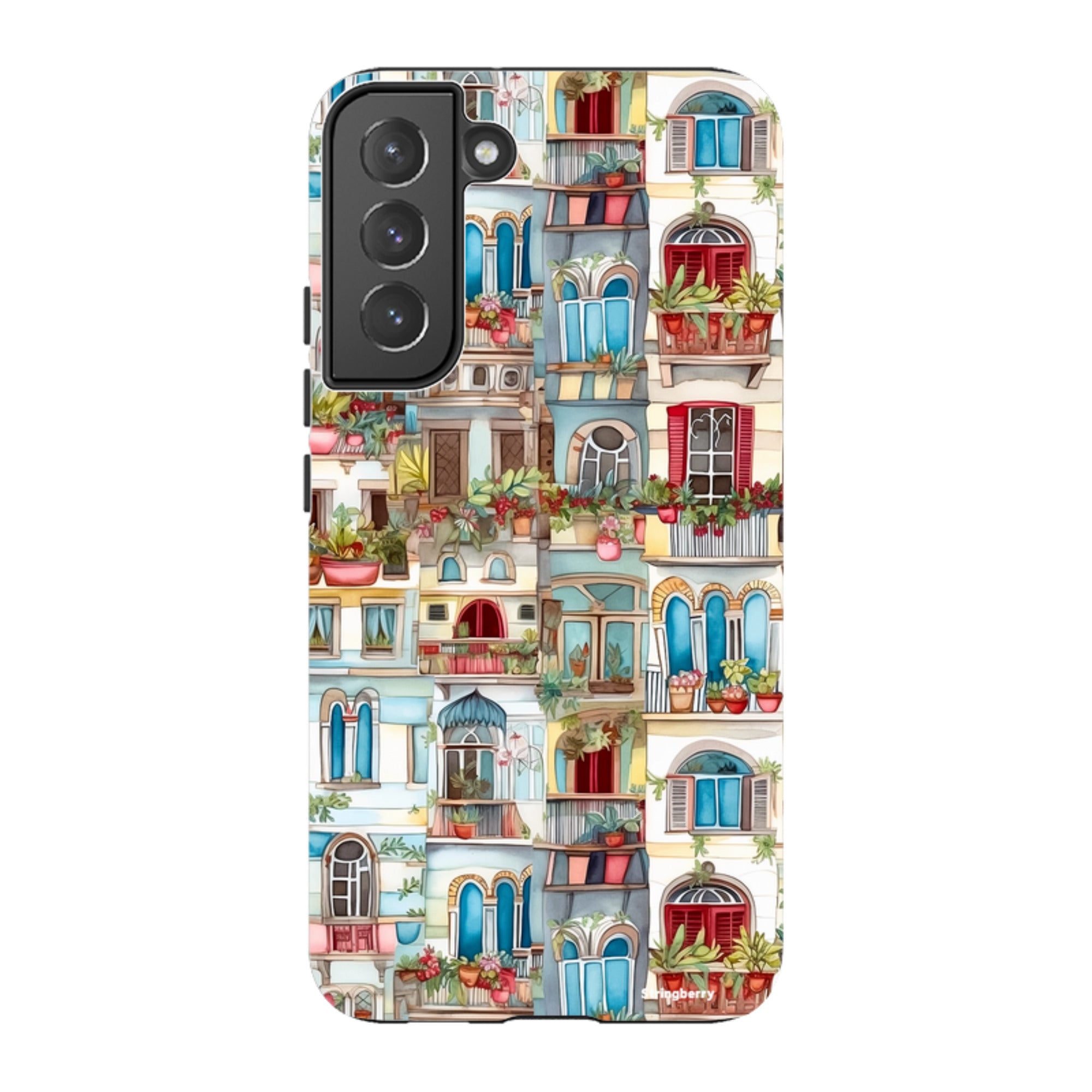 Samsung Tough Case - Floral Balcony II