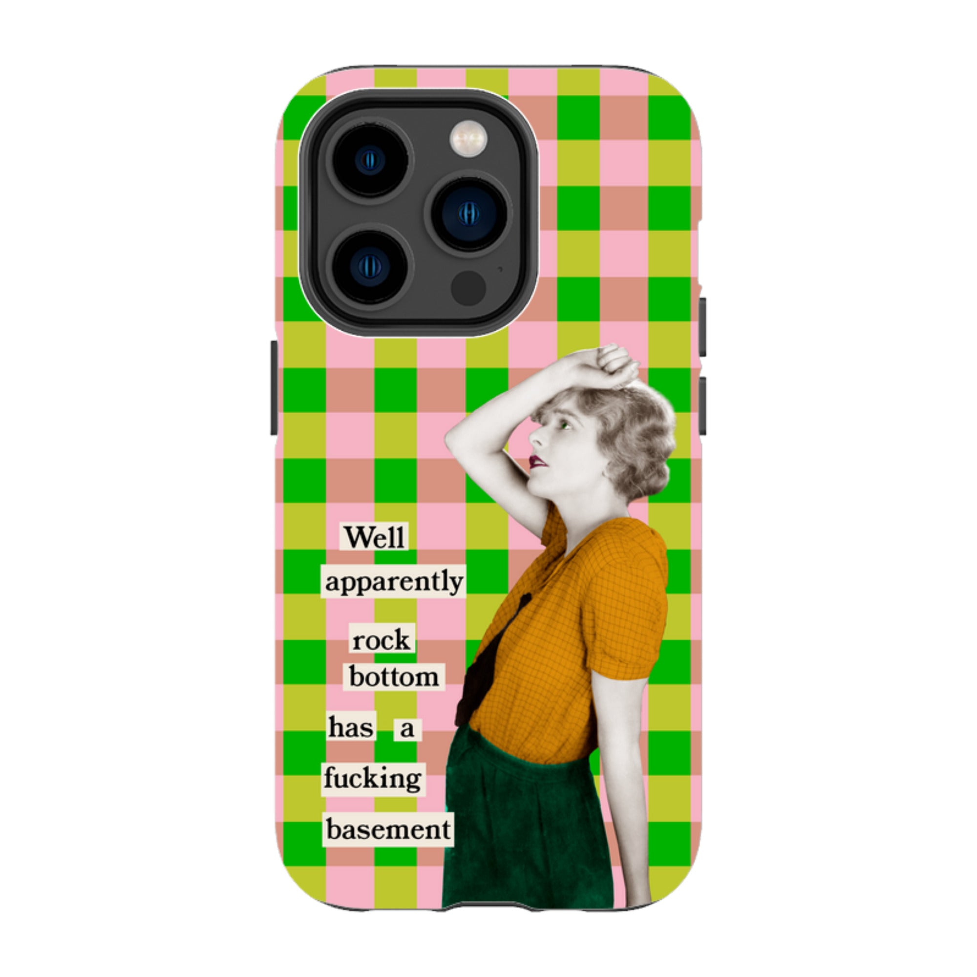 iPhone Tough Case - Rock Bottom By Clare Jordan