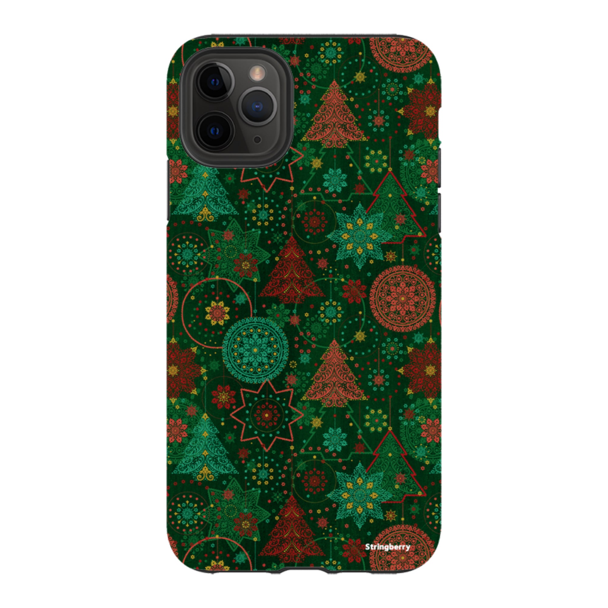 iPhone Tough Case - Christmas Forest By Natalie Pedetti Prack