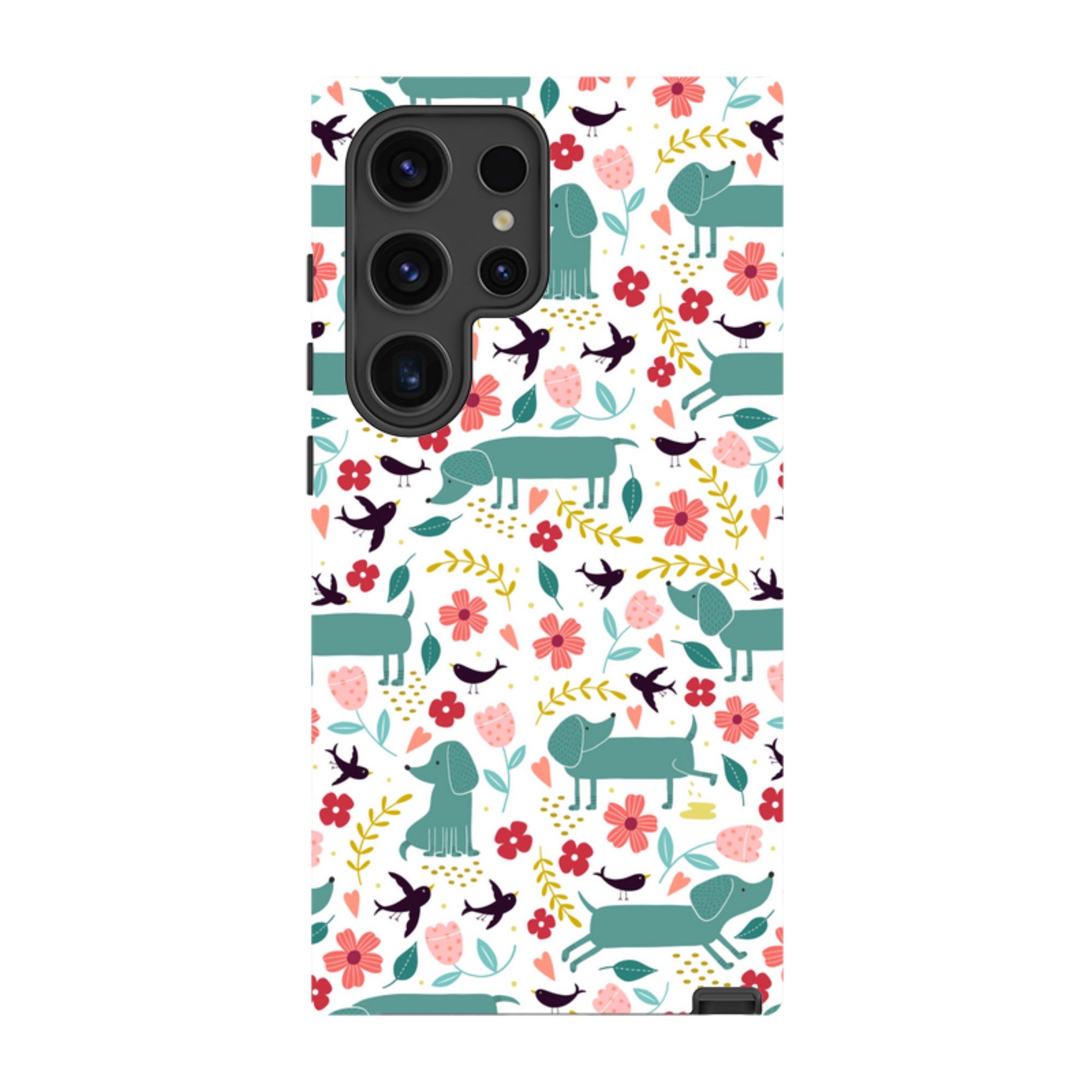 Samsung Tough Case - Cheek Dachshunds By Suzy Taylor