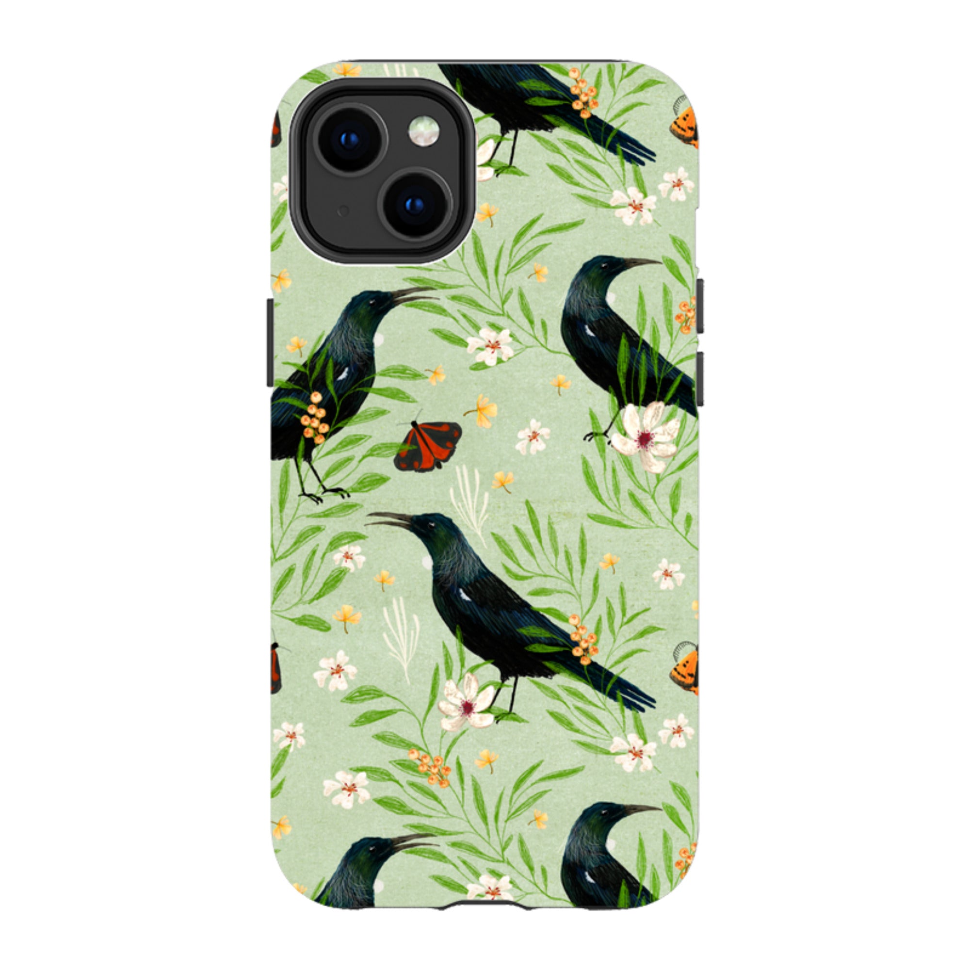 iPhone Tough Case - Tui Mint By Katherine Quinn