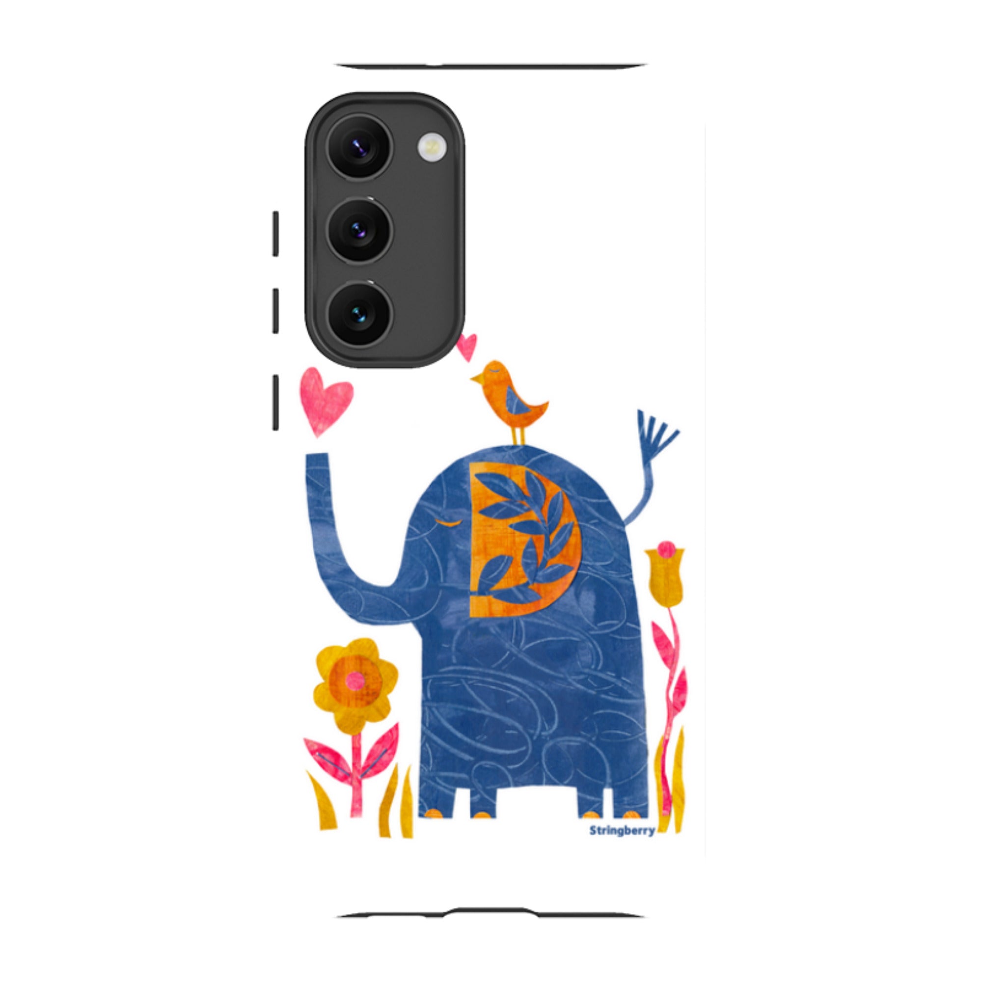 Samsung Tough Case - Elephant In Love By Tracey English