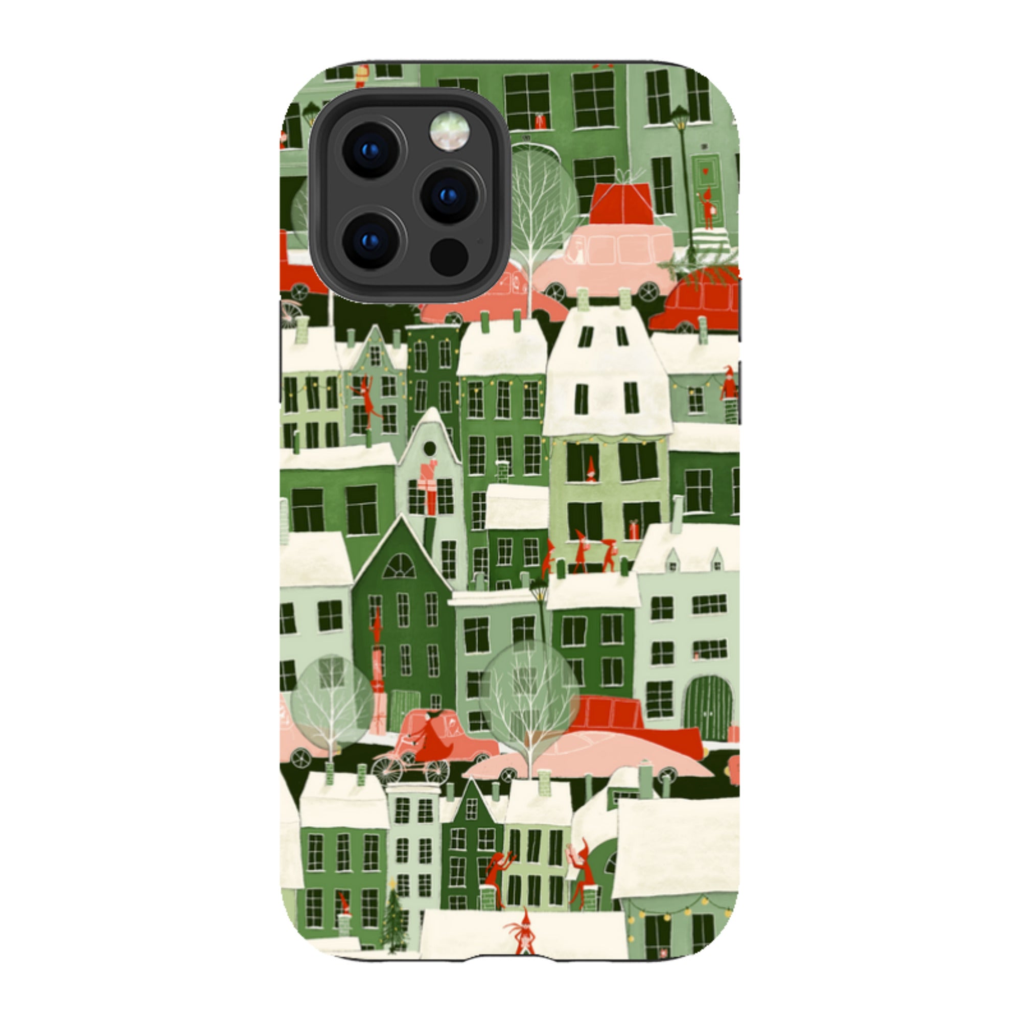 iPhone Tough Case - Christmas City By Maja Lindberg