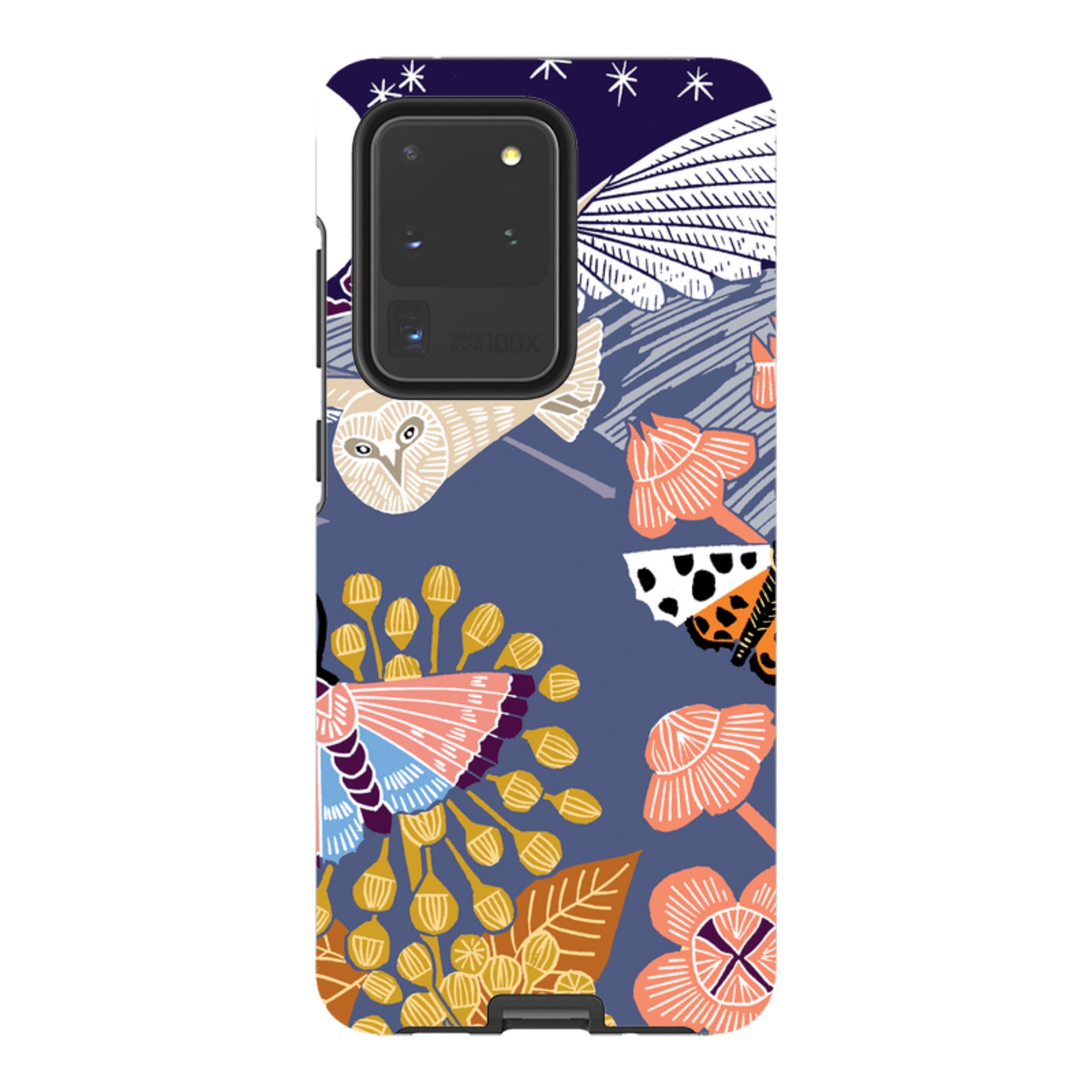 Samsung Tough Case - Evening Barn Owl By Kate Heiss