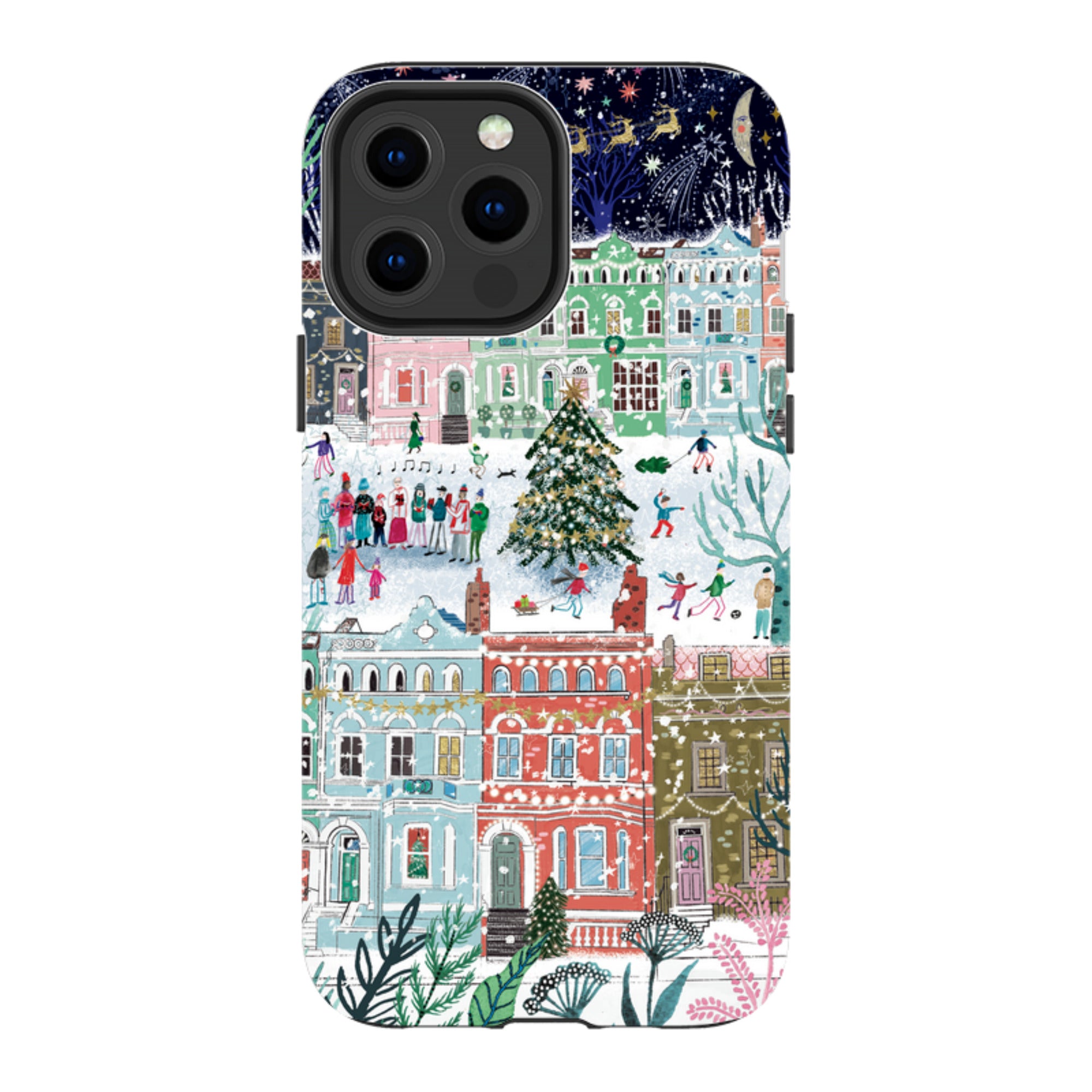 iPhone MagSafe Tough Case - Winter In Notting Hill By Emma Frances Grant