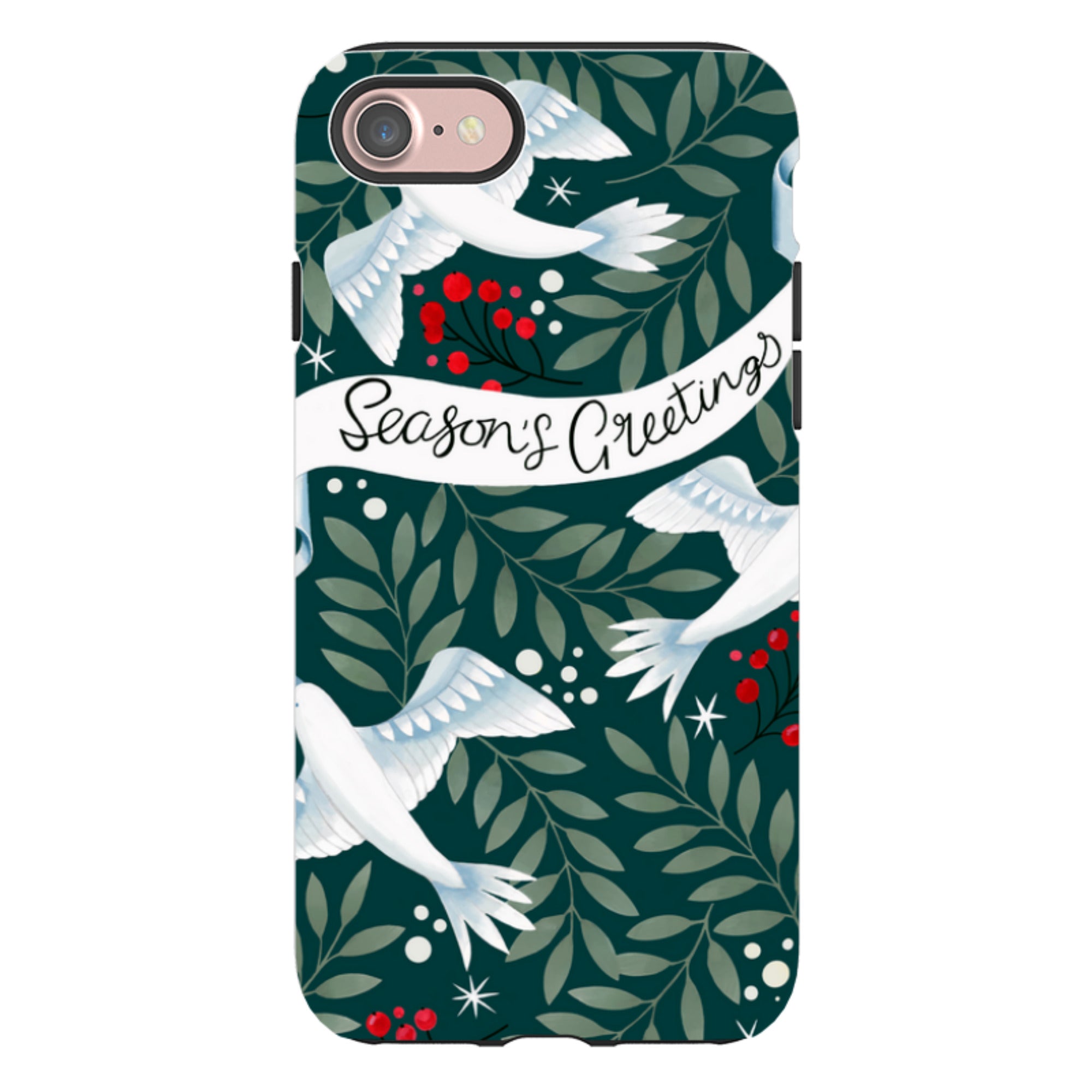iPhone Tough Case - Seasons Greetings By Bex Parkin