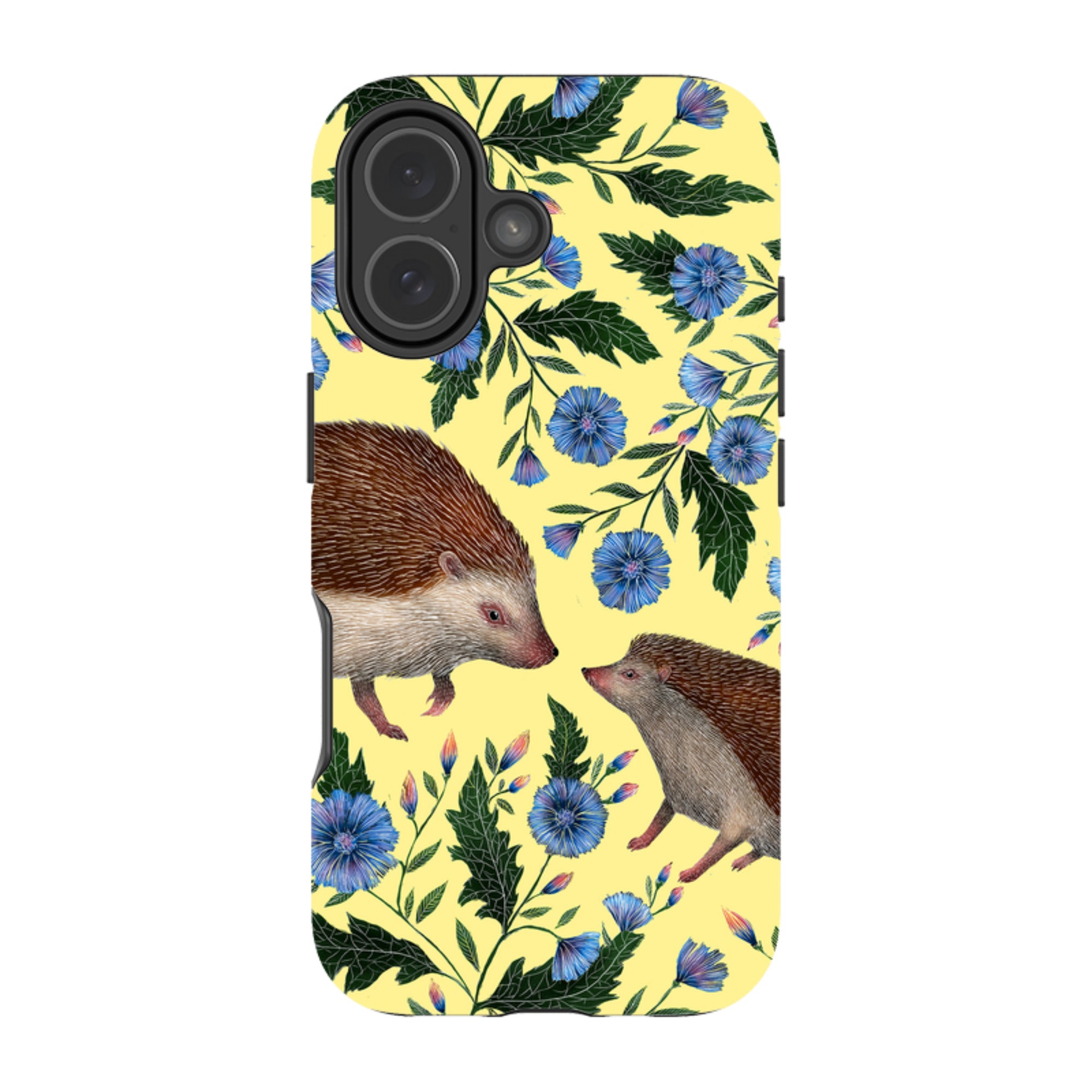 iPhone Tough Case - Hedgehogs By Catherine Rowe