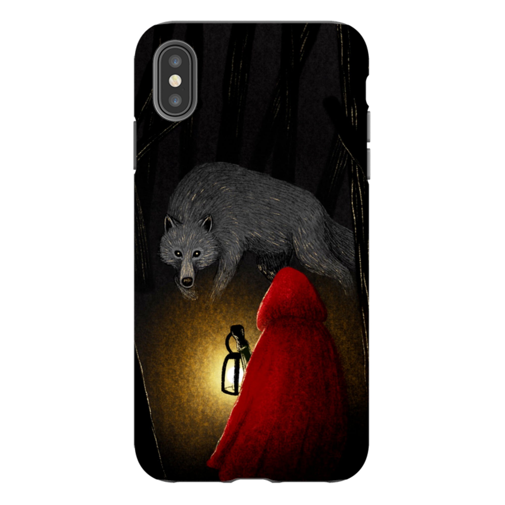 iPhone Tough Case - Riding Hood By Anna Stead