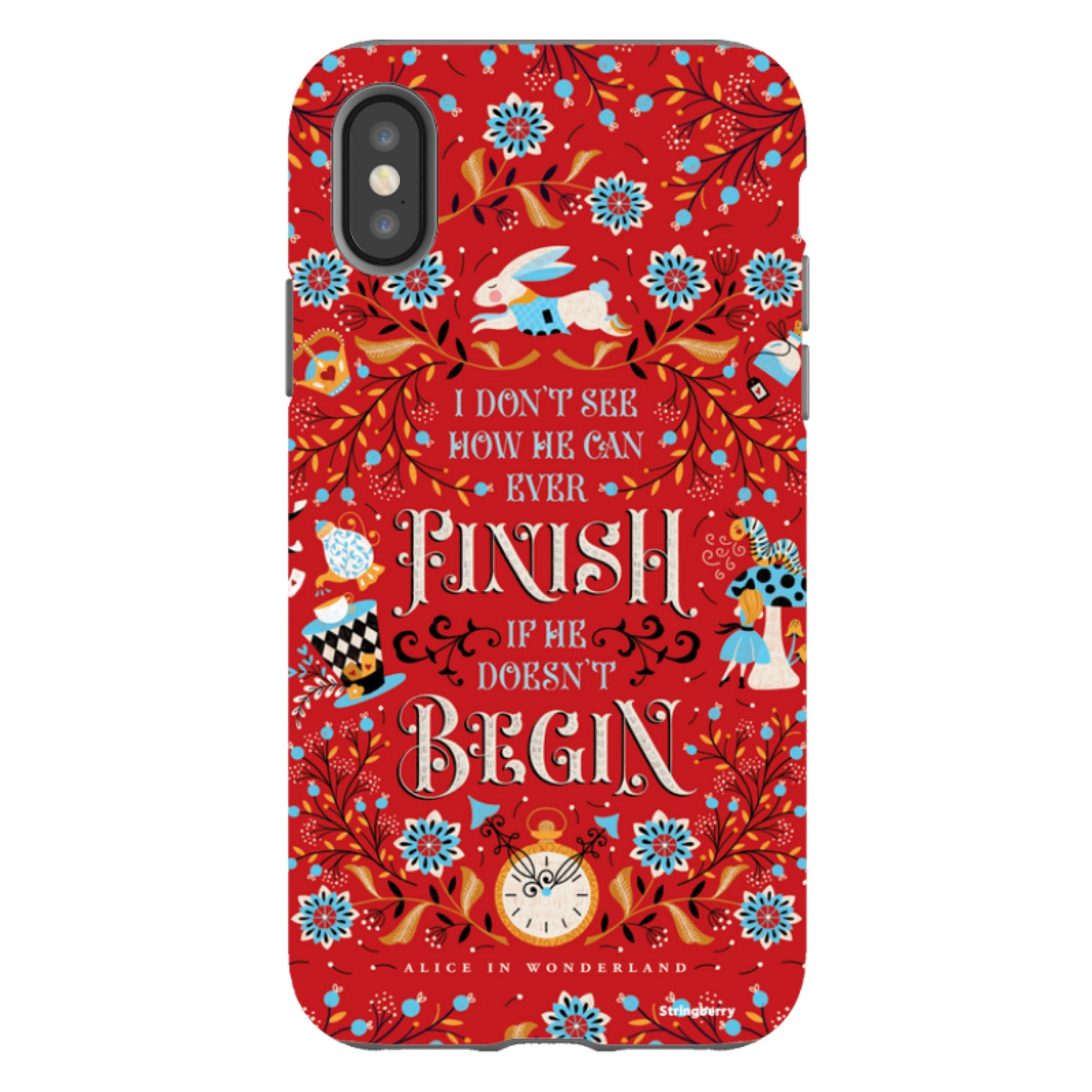 iPhone Tough Case - Alice By Jenny Zemanek