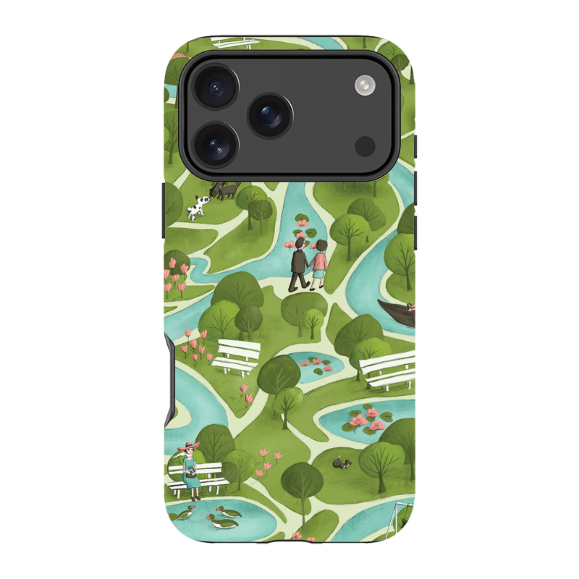 iPhone Tough Case - In the Park By Maja Lindberg