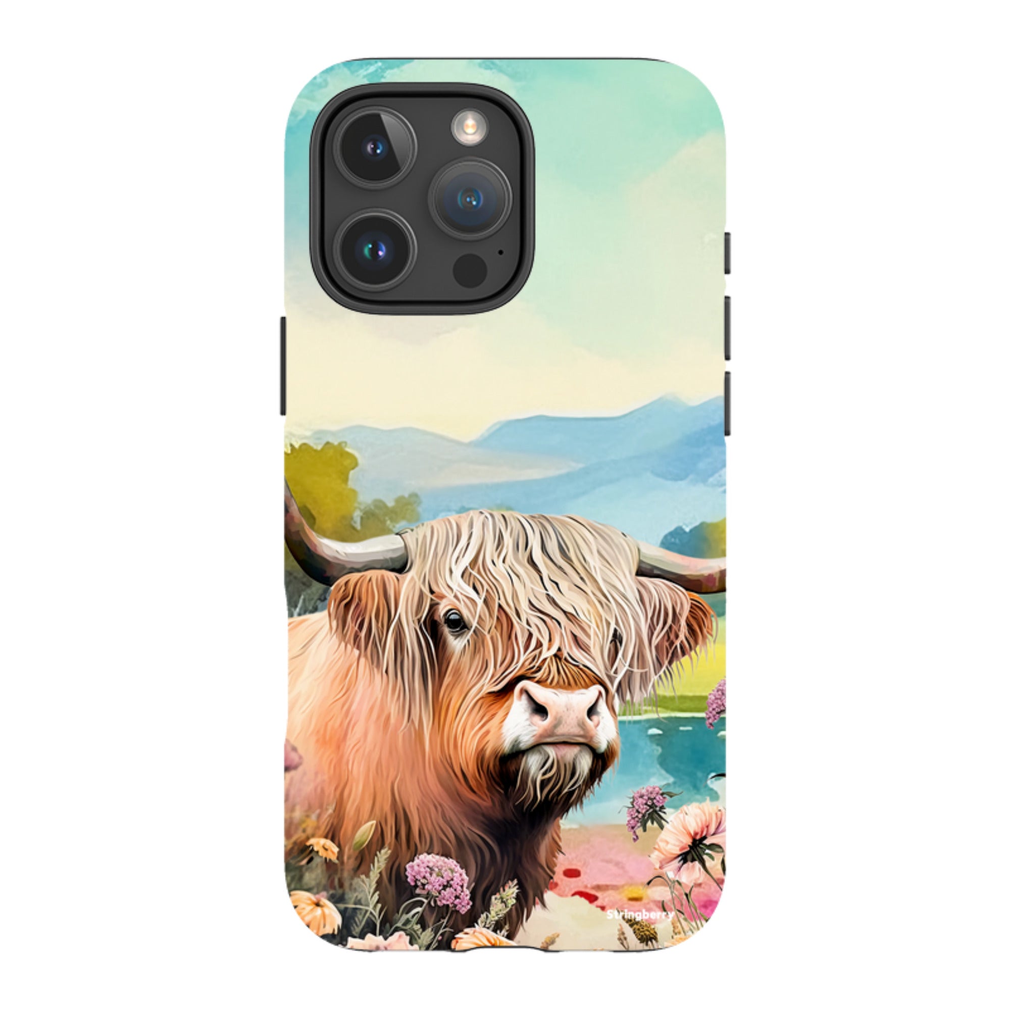 iPhone MagSafe Tough Case - Highland Cow I