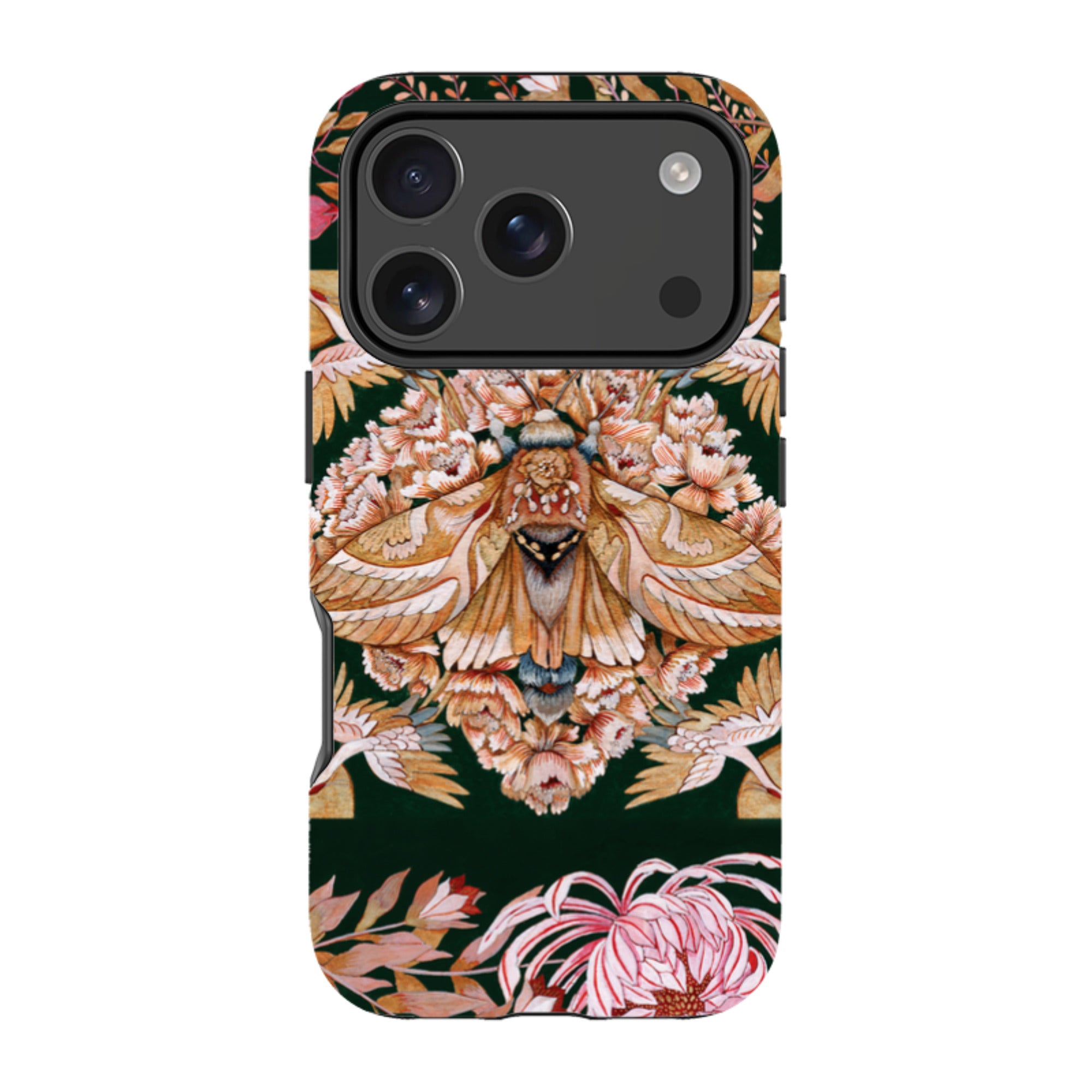 iPhone Tough Case - Golden Moth By Maria Matos