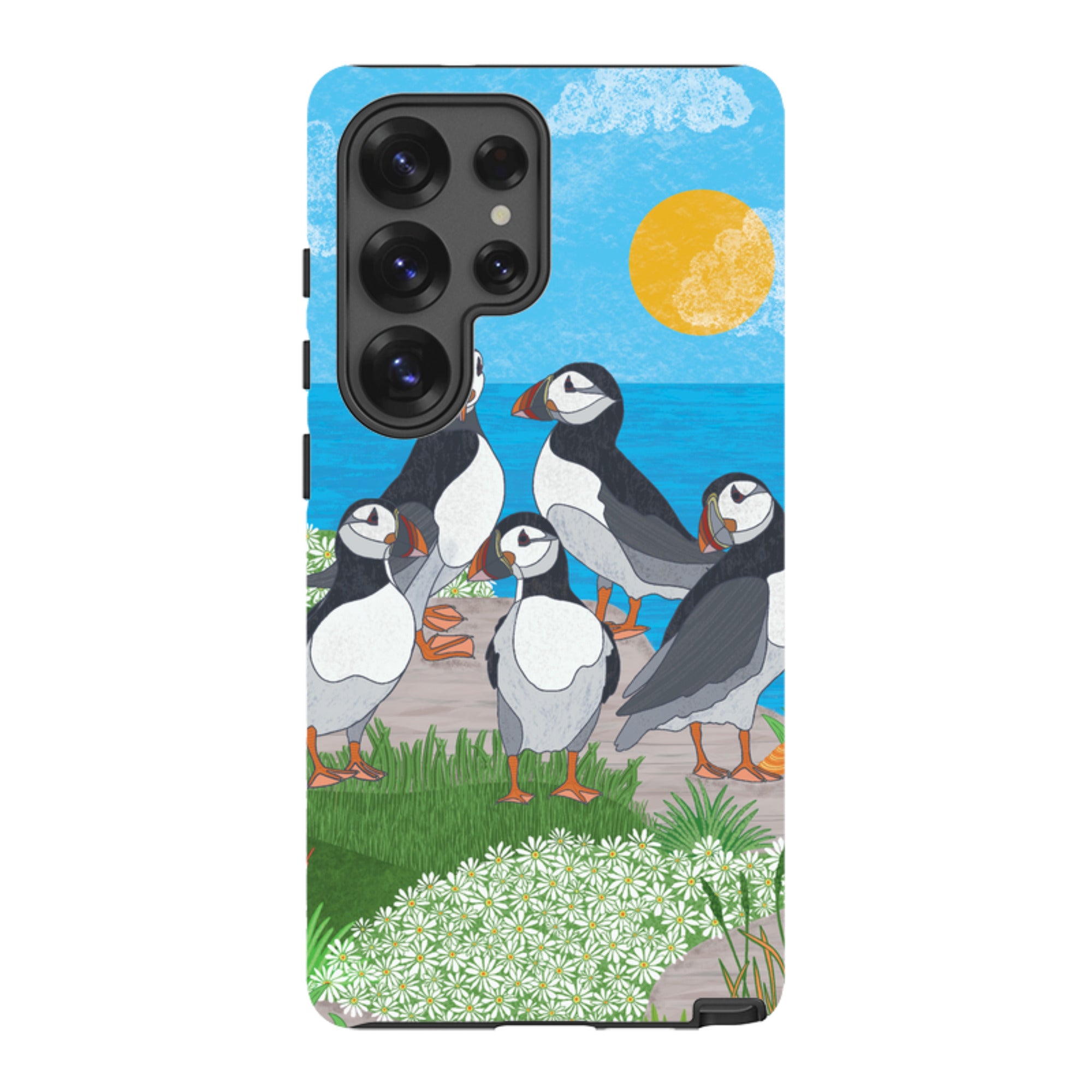 Samsung Tough Case - Puffins By Natalie Pedetti Prack