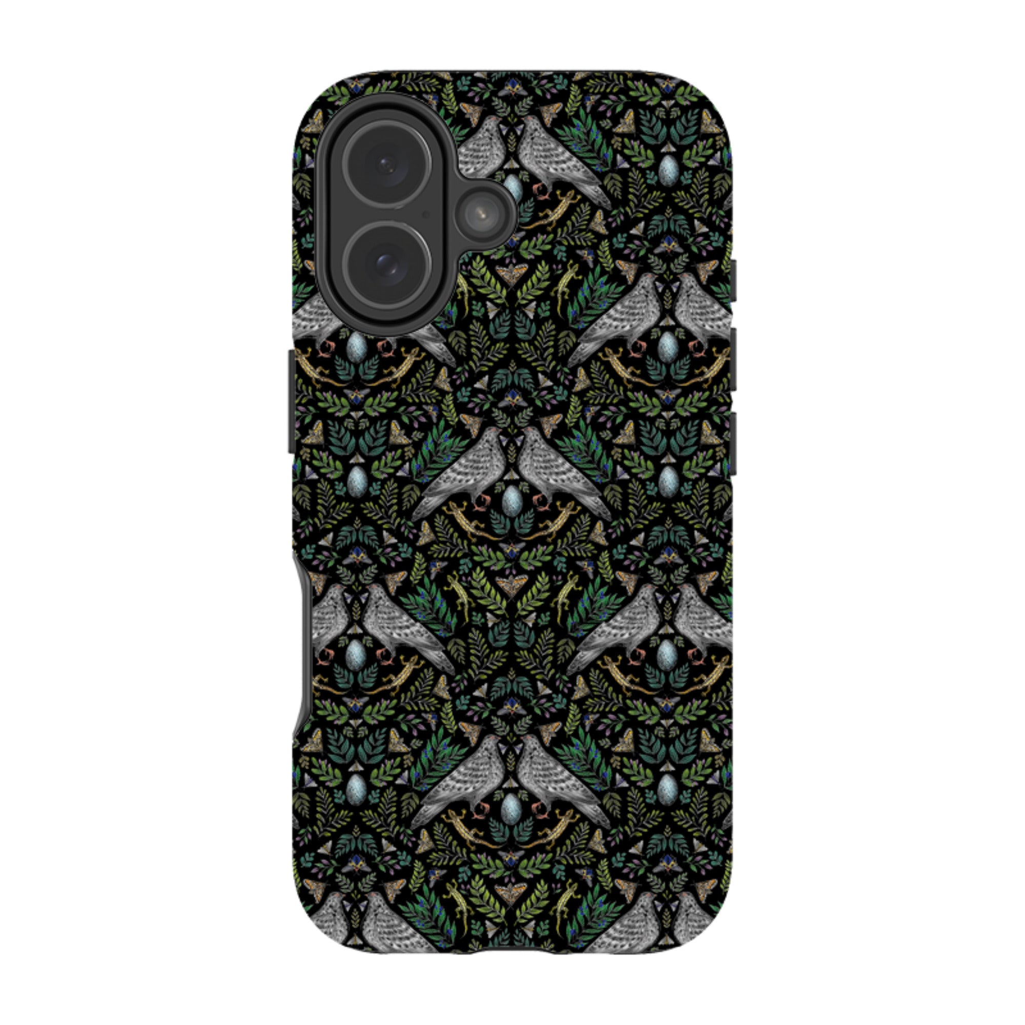 iPhone Tough Case - Dove Pattern By Catherine Rowe