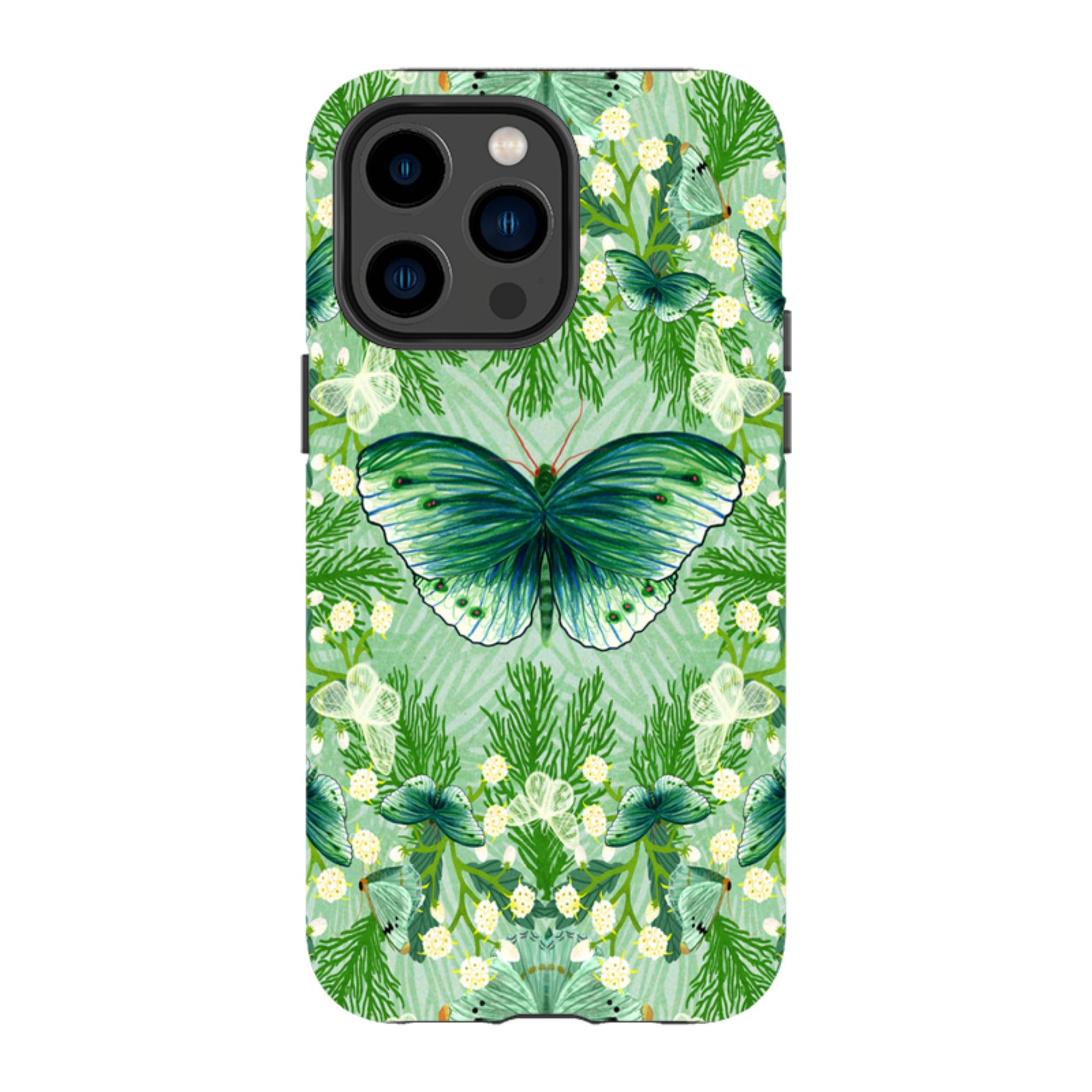 iPhone Tough Case - Big Moth 3 By Katherine Quinn