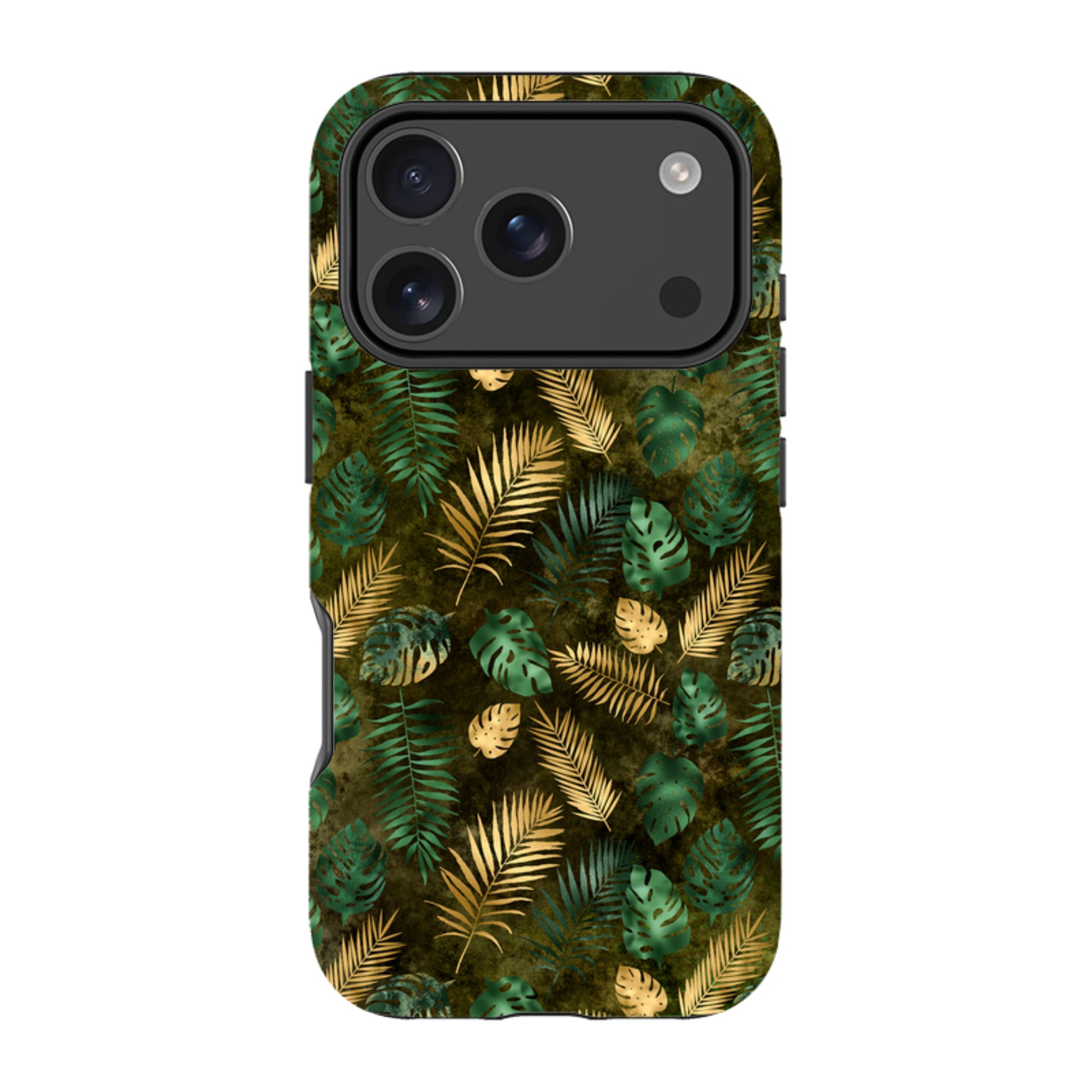 iPhone Tough Case - Feather Greens