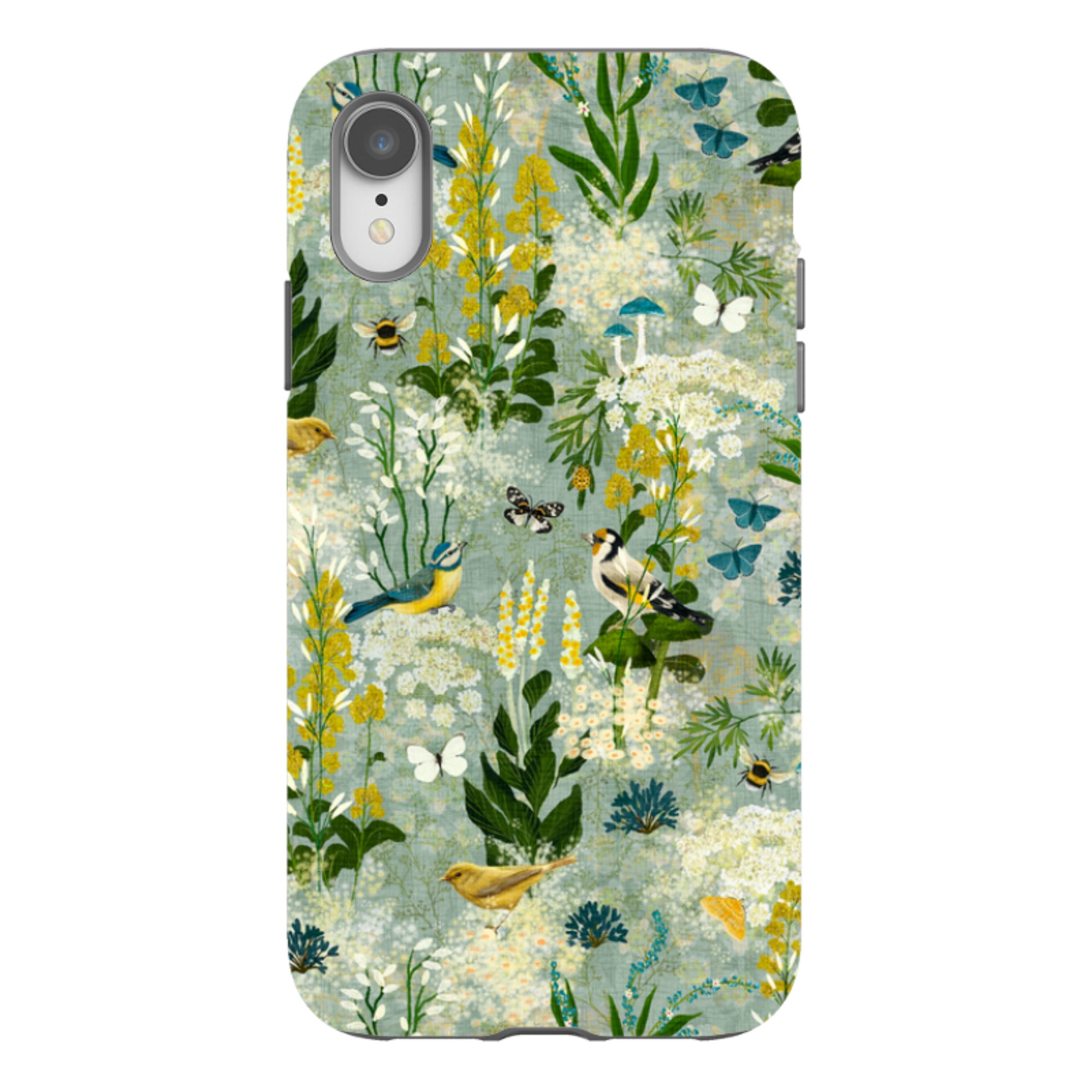 iPhone Tough Case - Song Bird Garden By Katherine Quinn