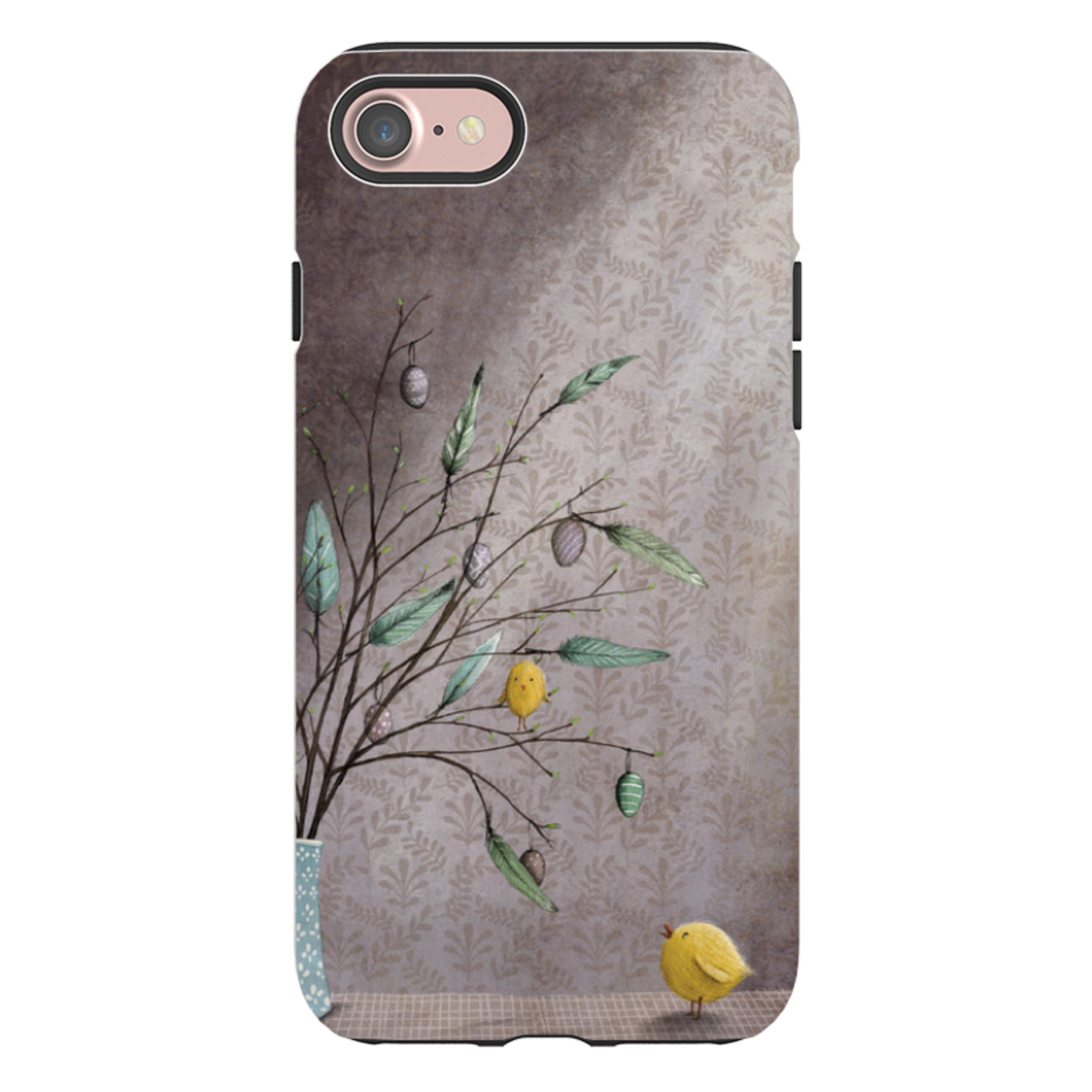 iPhone Tough Case - Bird Bouquet By Maja Lindberg