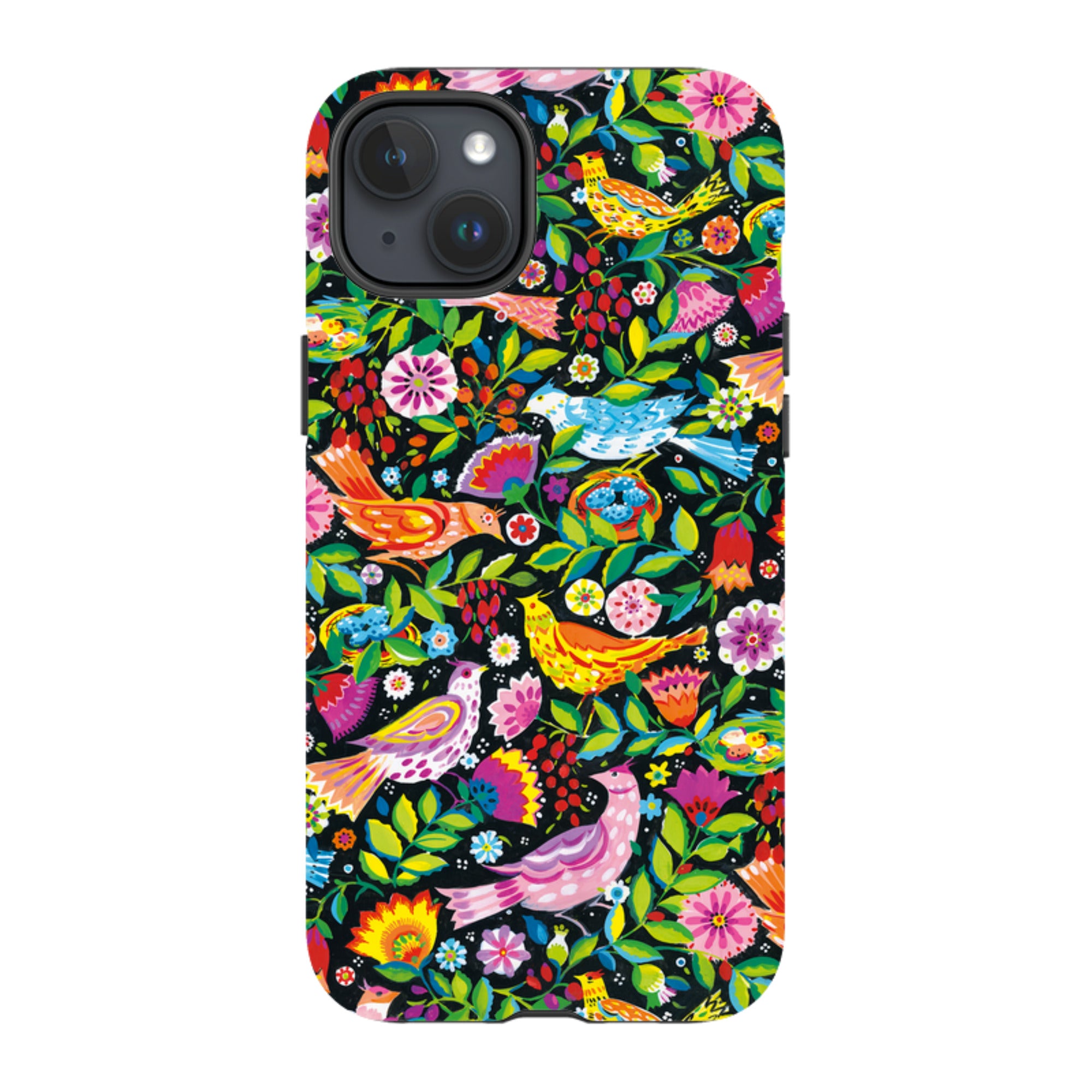 iPhone MagSafe Tough Case -  Folk Birds By Sarah Campbell