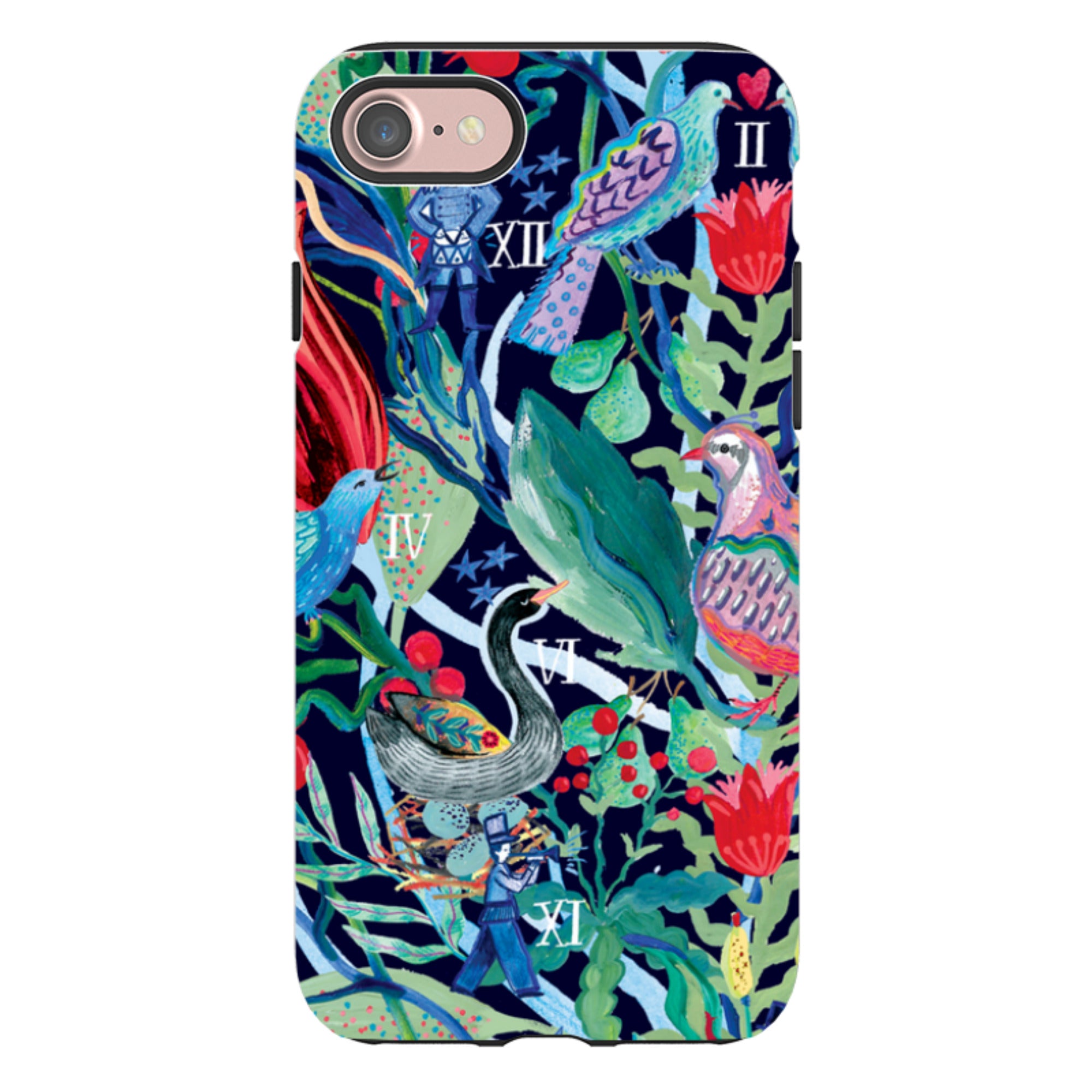 iPhone Tough Case - Christmas Days I By Emma Frances Grant