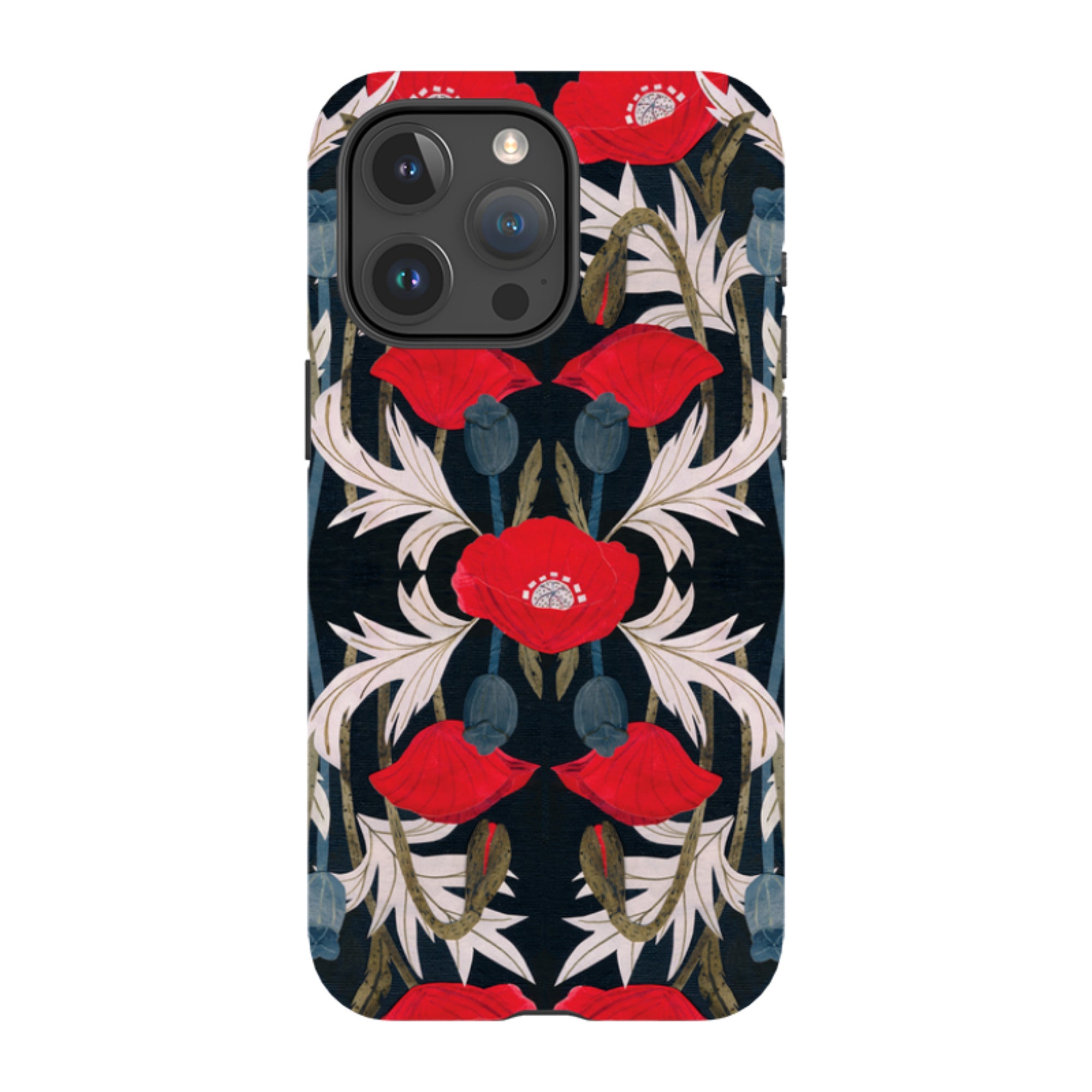 iPhone MagSafe Tough Case - Poppy By Tracey English