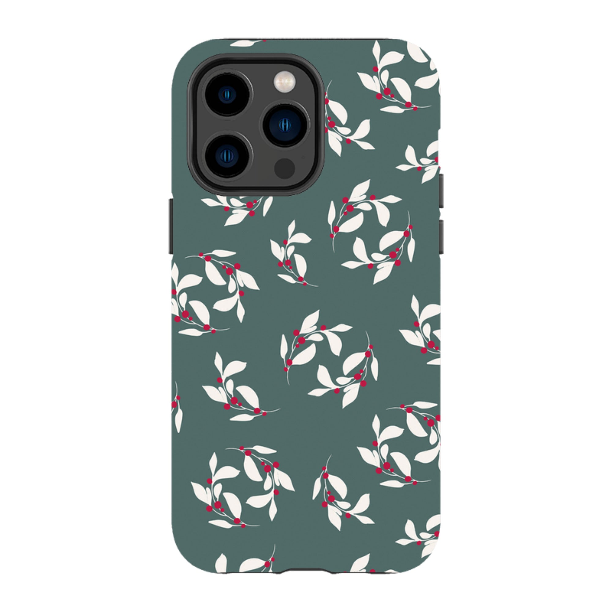 iPhone Tough Case - Winter Floral