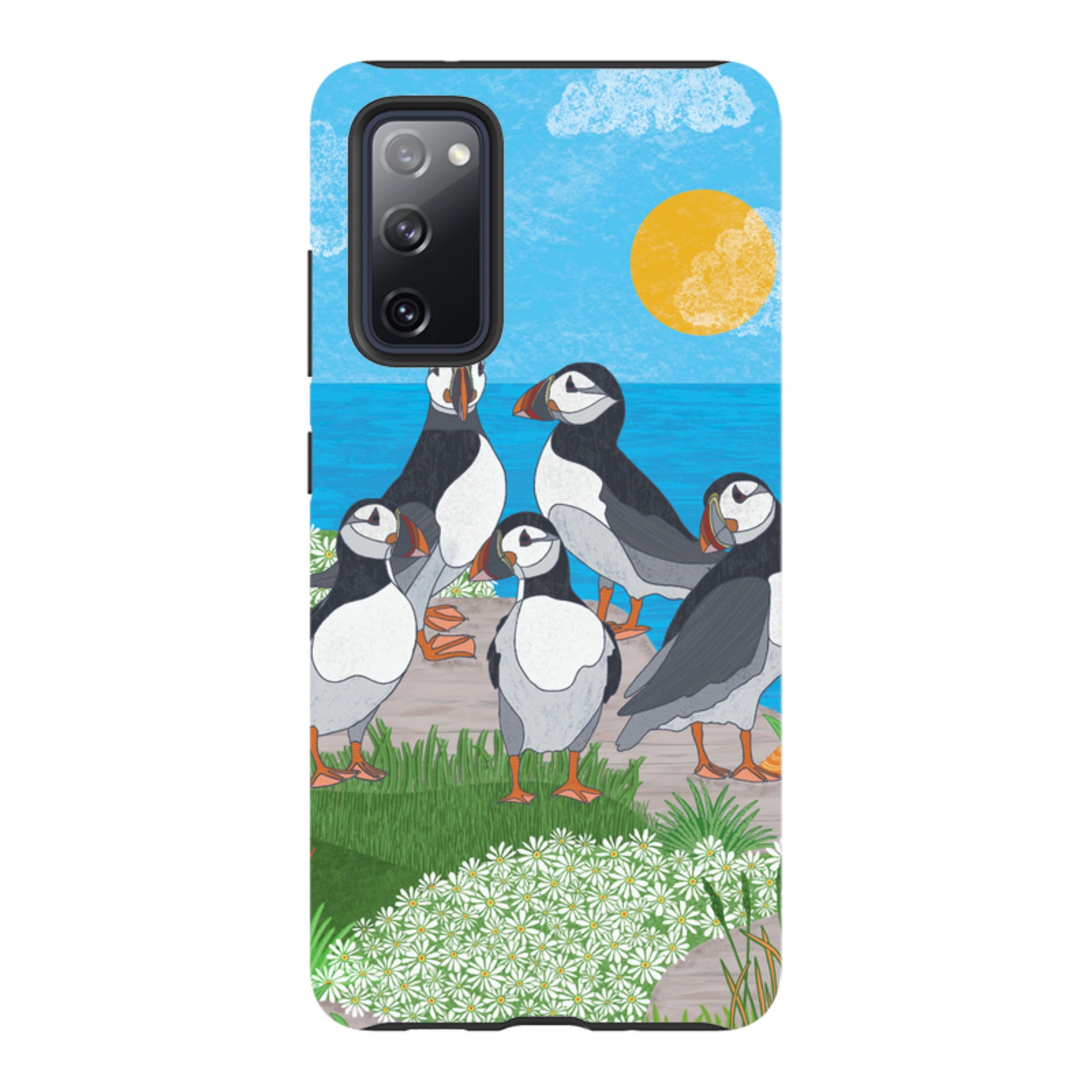 Samsung Tough Case - Puffins By Natalie Pedetti Prack