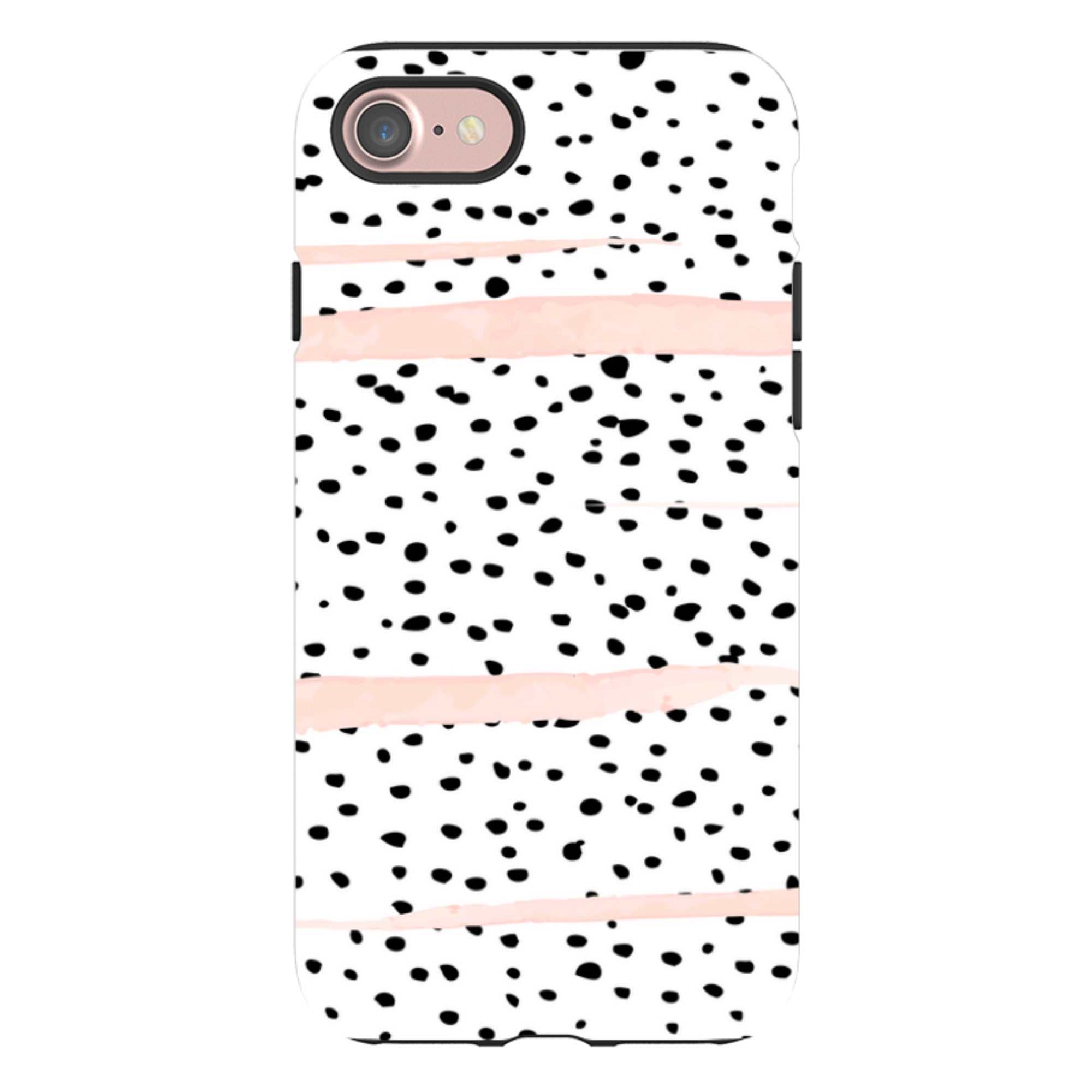 iPhone Tough Case - Dots And Blush