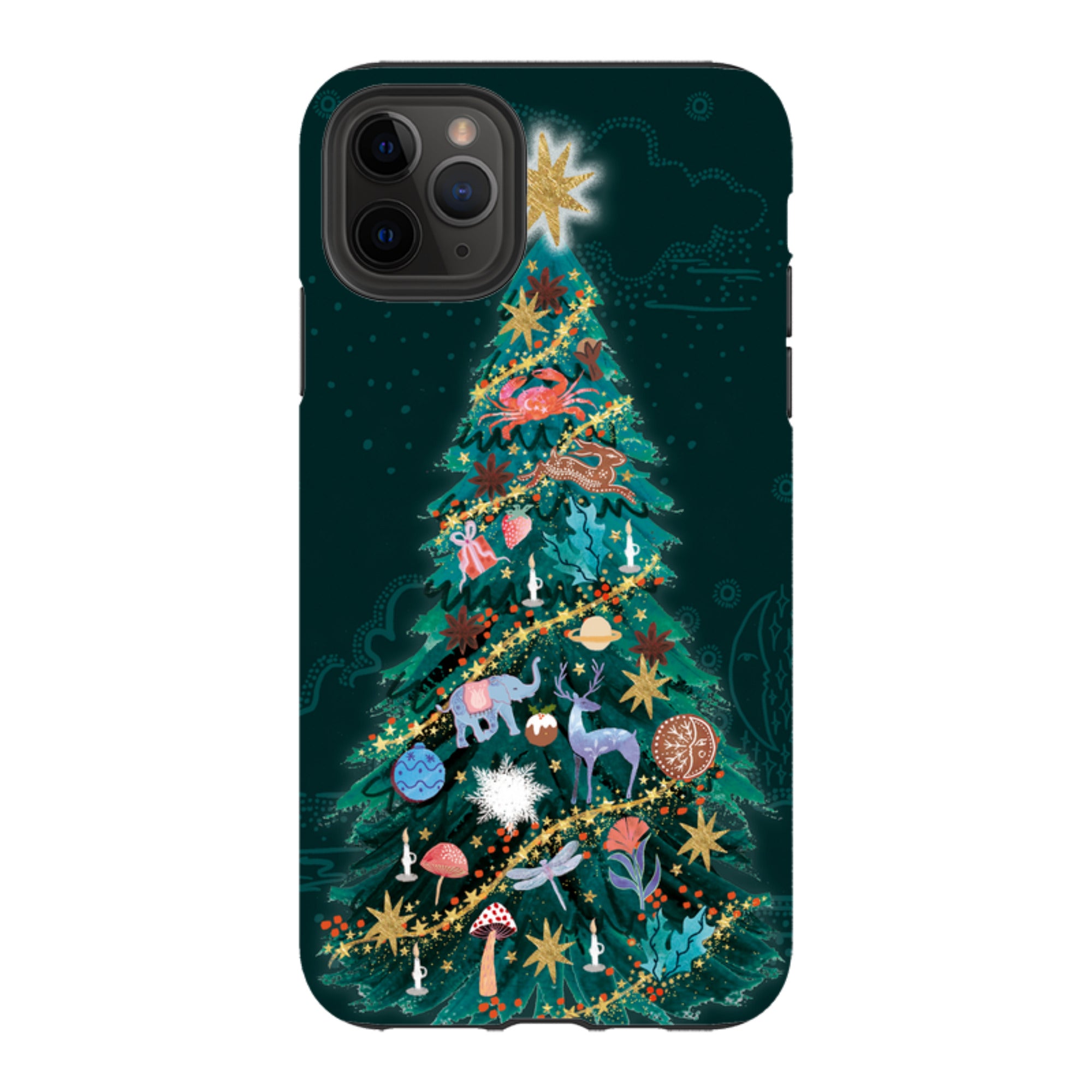 iPhone Tough Case - Kitsch Tree By Emma Frances Grant