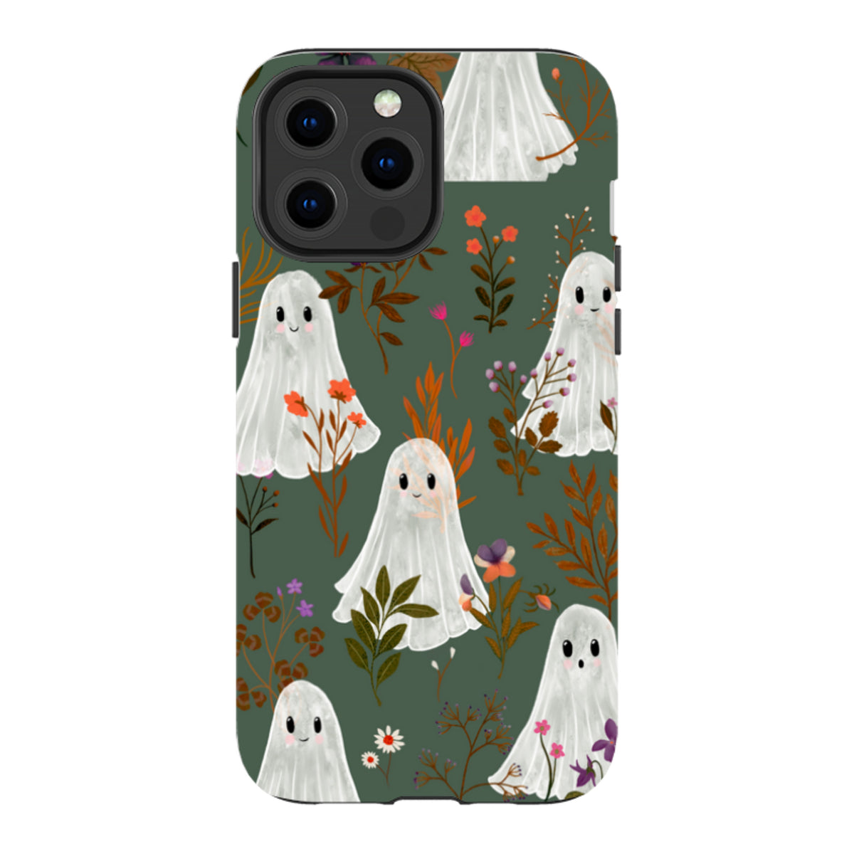 iPhone Tough Case - Ghost in the Garden - Pine By Katherine Quinn