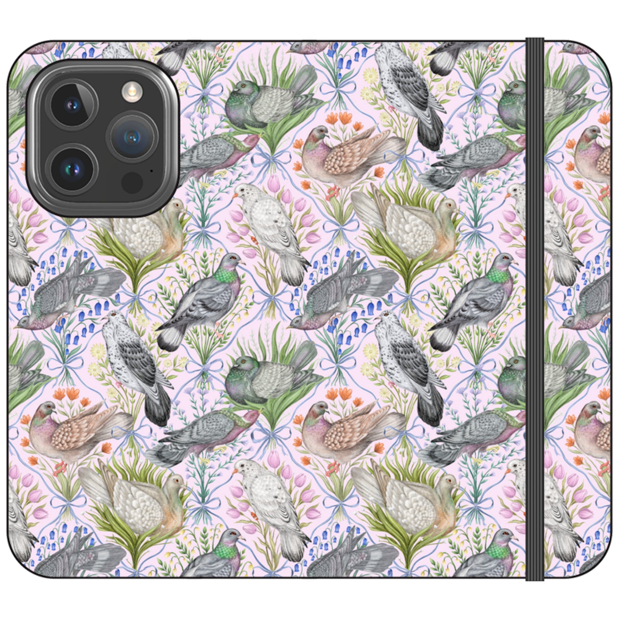 Pigeon Pals Wallet Case By Catherine Rowe