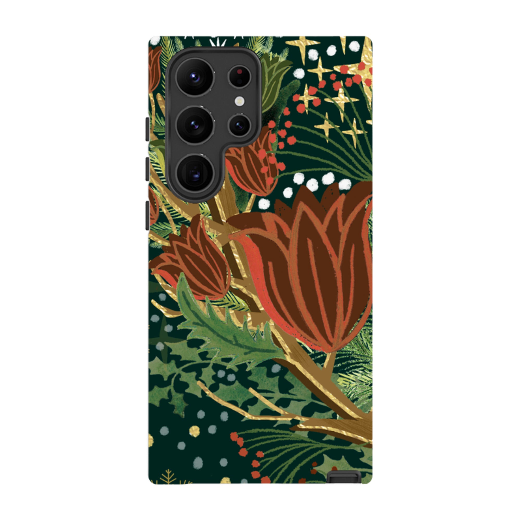 Samsung Tough Case - Winter Deer II By Emma Frances Grant