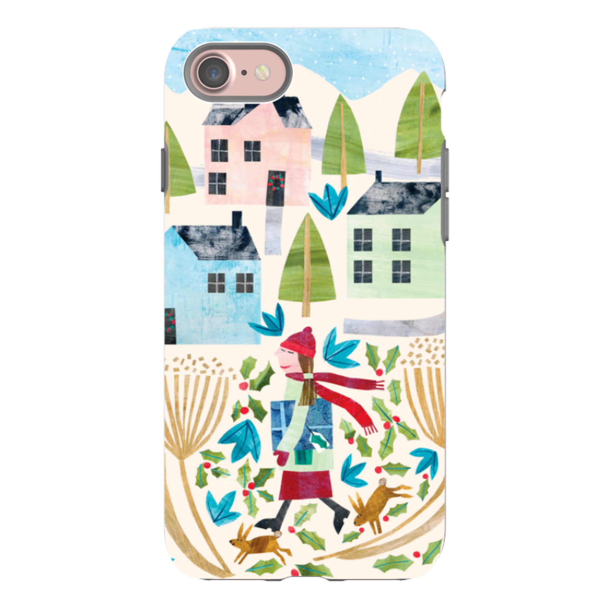 iPhone Tough Case - Xmas Presents By Tracey English