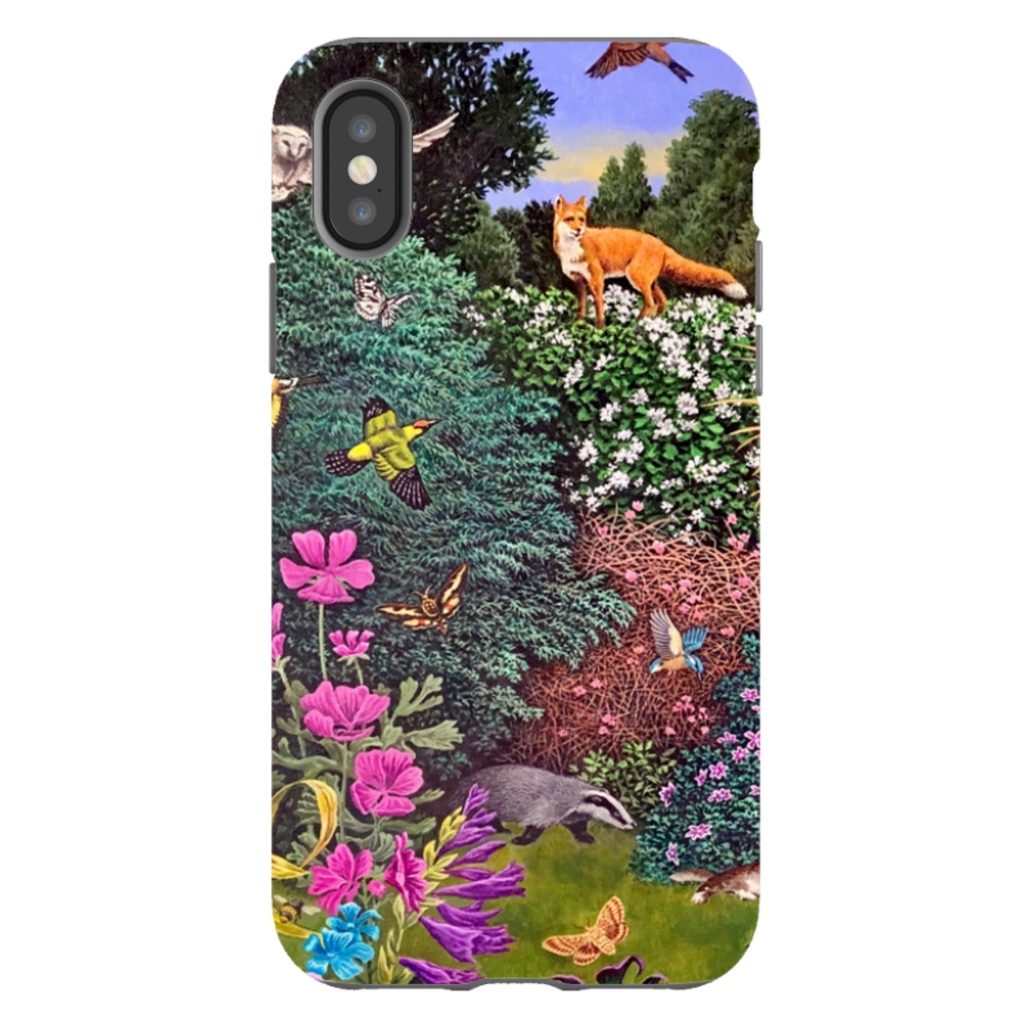 iPhone Tough Case - Wimbledon Garden By Philip Hood