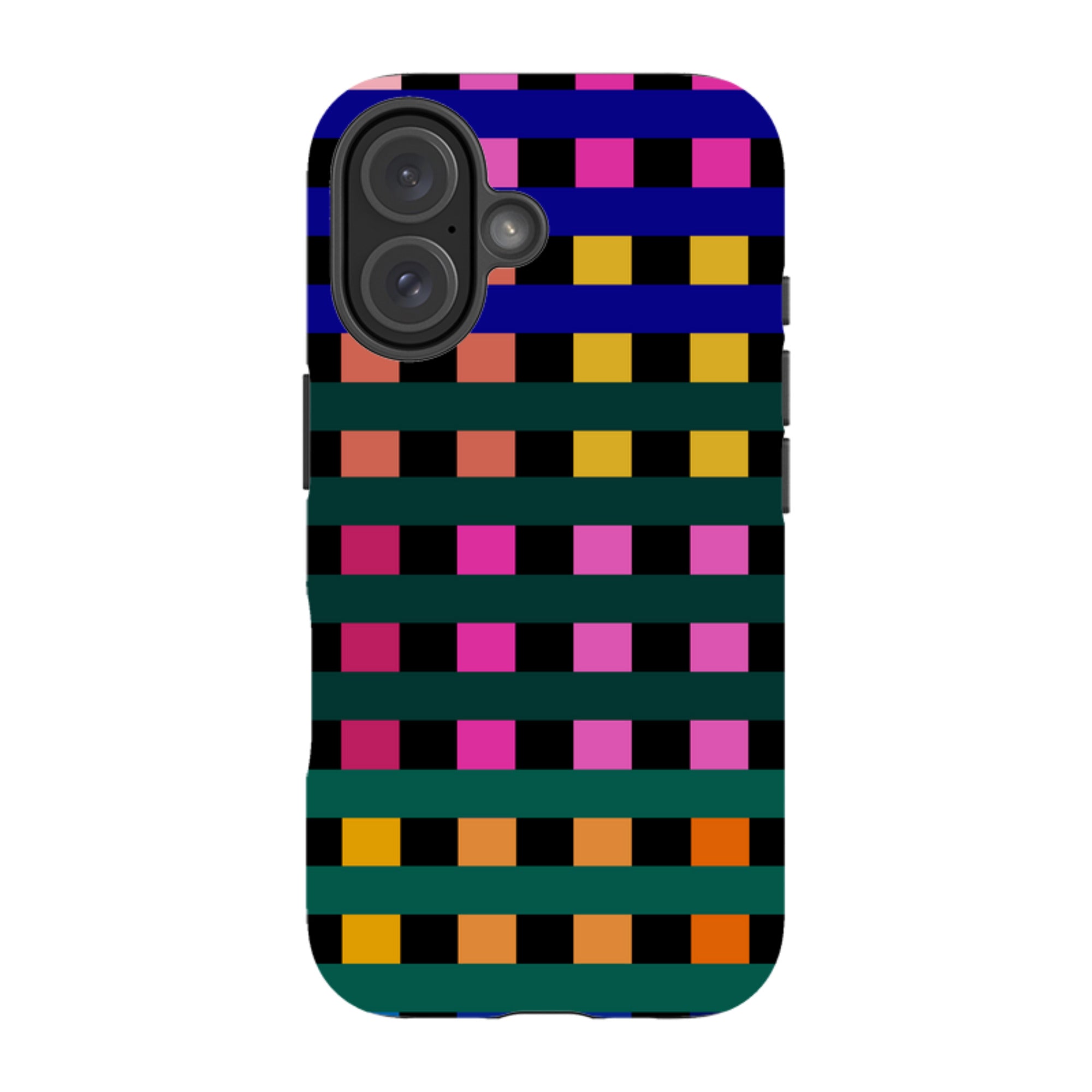 iPhone Tough Case - Newton Check By Kitty Joseph